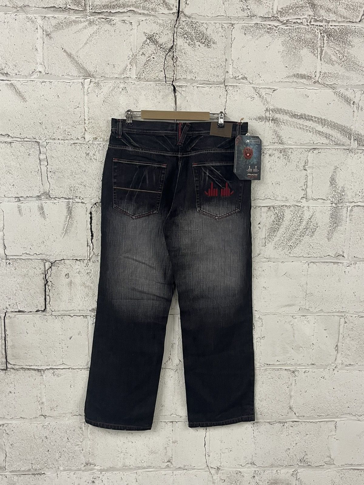 Southpole Y2k southpole style baggy fit wide leg faded denim opium Size US 38 / EU 54 - 2 Thumbnail