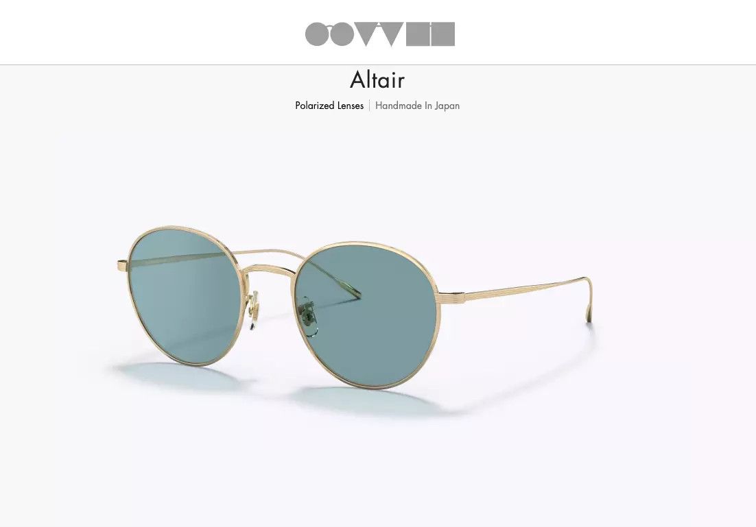 Oliver Peoples OLIVER PEOPLES ALTAIR SUN OV1306ST Size ONE SIZE - 16 Thumbnail