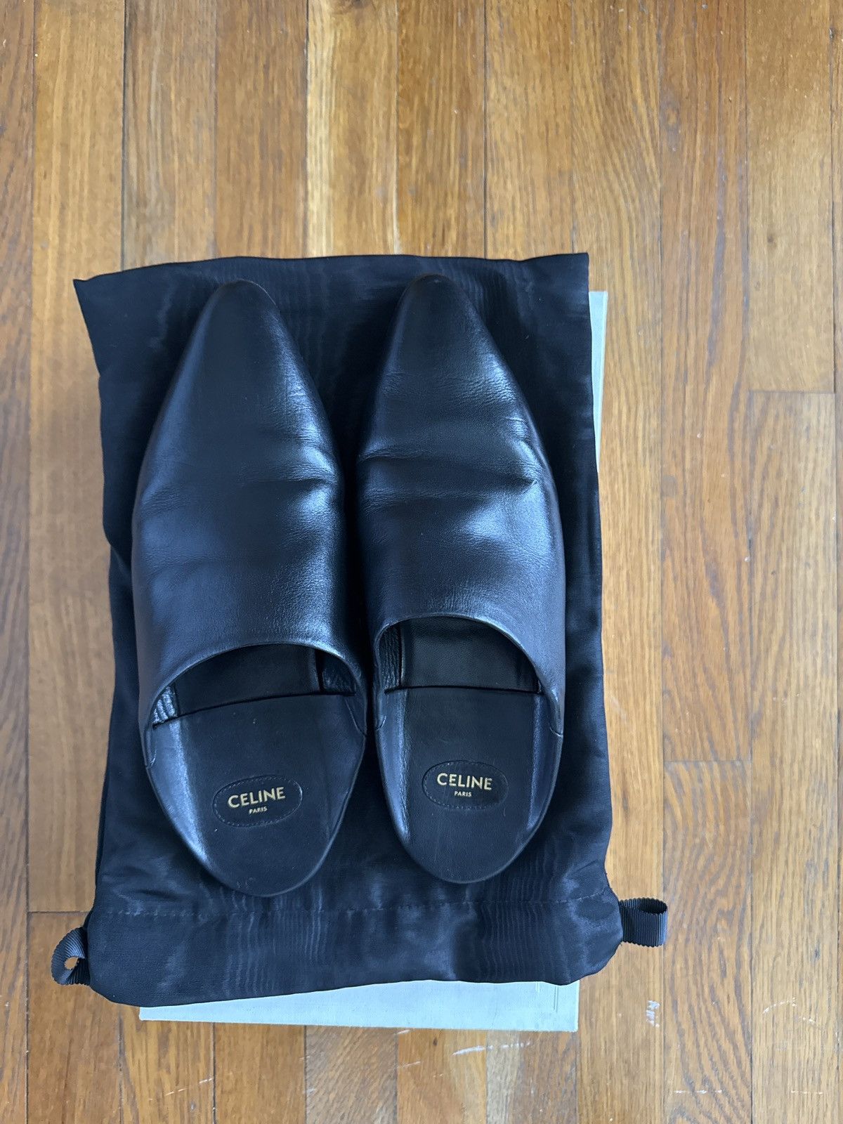 Celine Celine Leather Slip On Size US 6 / EU 39 - 7 Thumbnail