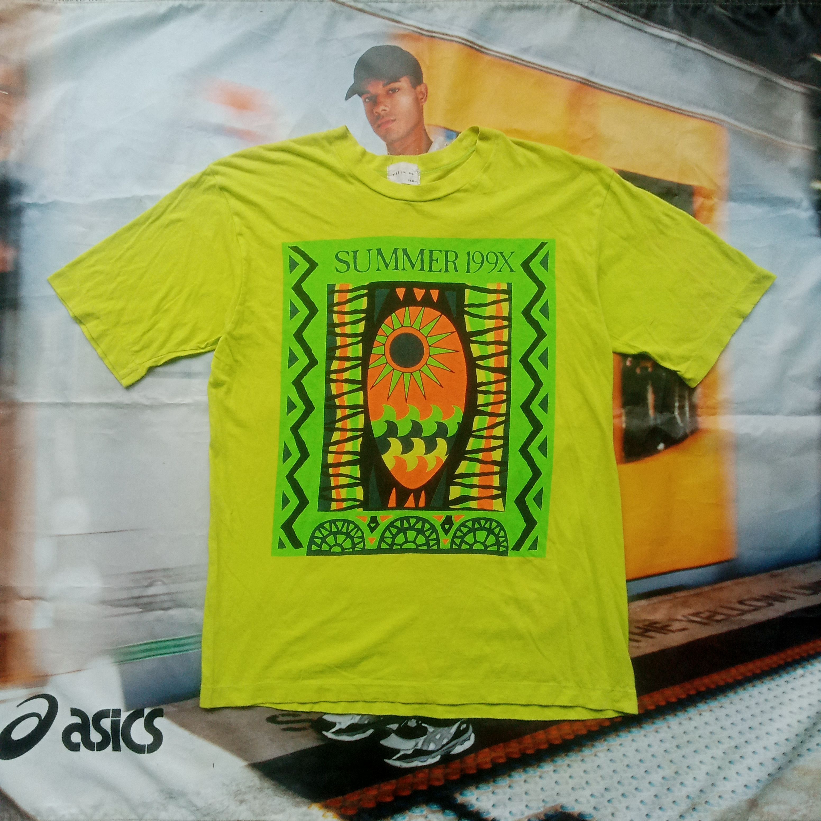 Vintage Vintage 90s single stitch SUMMER 199X Size US L / EU 52-54 / 3 - 1 Thumbnail