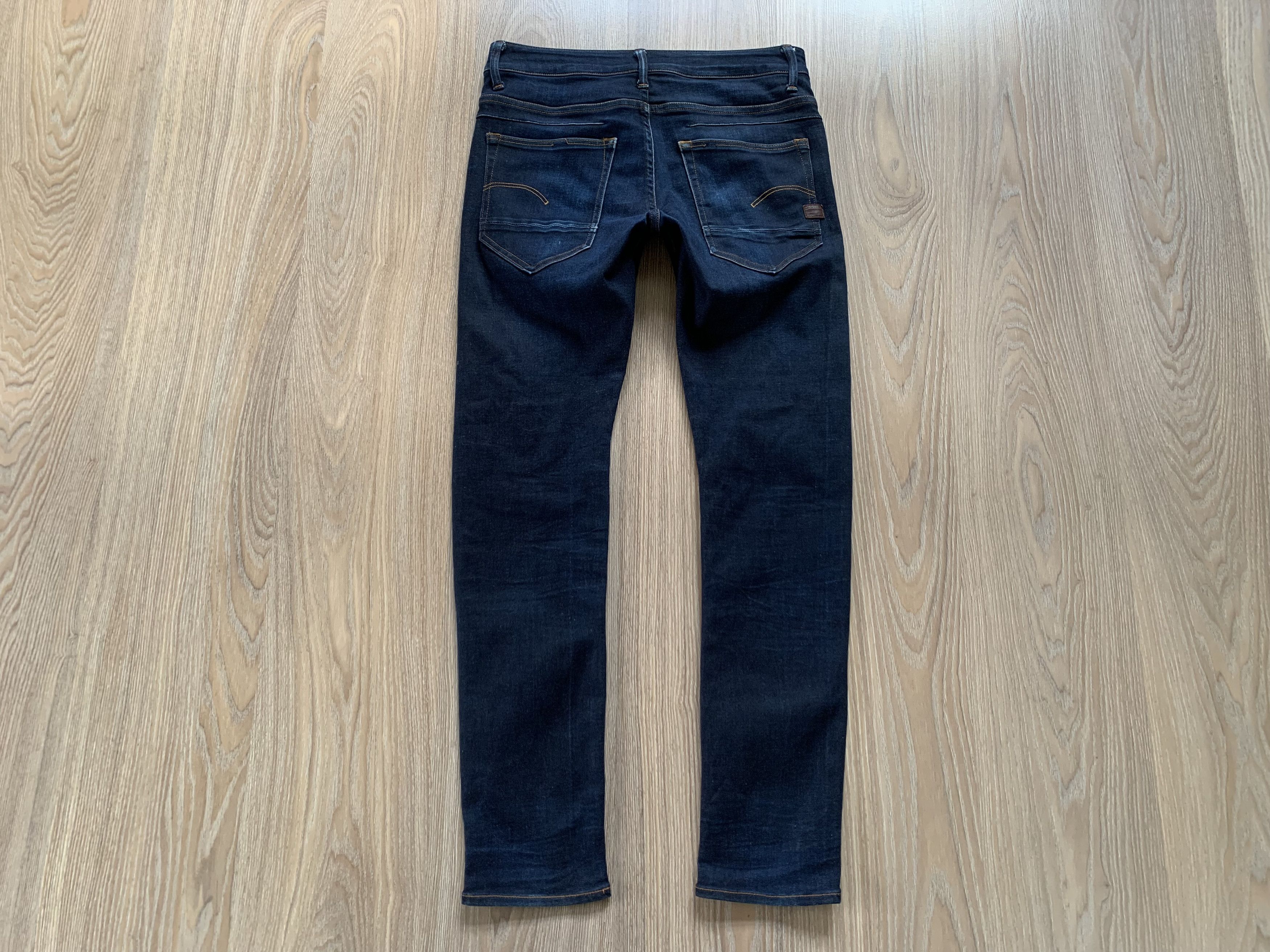 G-Star G-Star Raw D-Staq 5 Pocket Blue Jeans Size US 30 / EU 46 - 3 Thumbnail