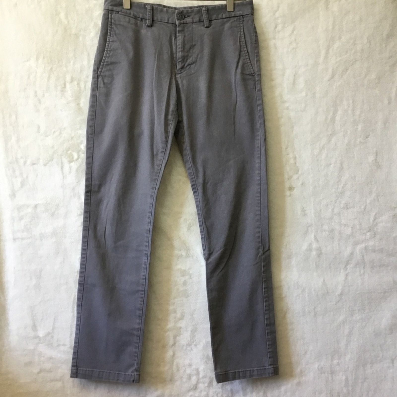 Old Navy Old Navy Charcoal Gray Ultimate Slim Chino Pants Size US 28 / EU 44 - 2 Thumbnail