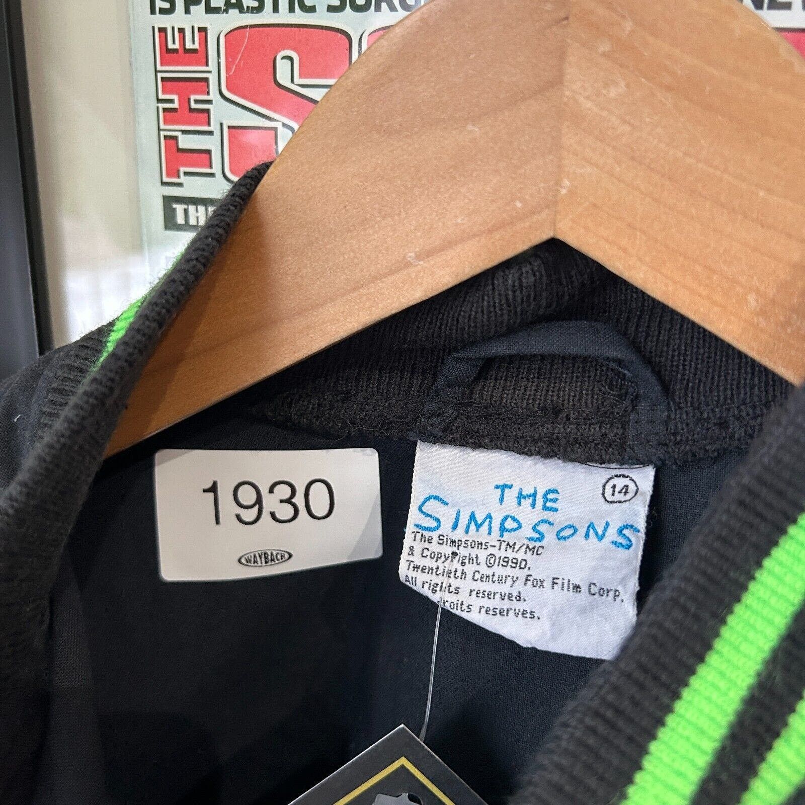 The Simpsons VINTAGE 90s | Teenage Mutant Ninja Turtles Bomber Jacket XS Size US XS / EU 42 / 0 - 6 Thumbnail