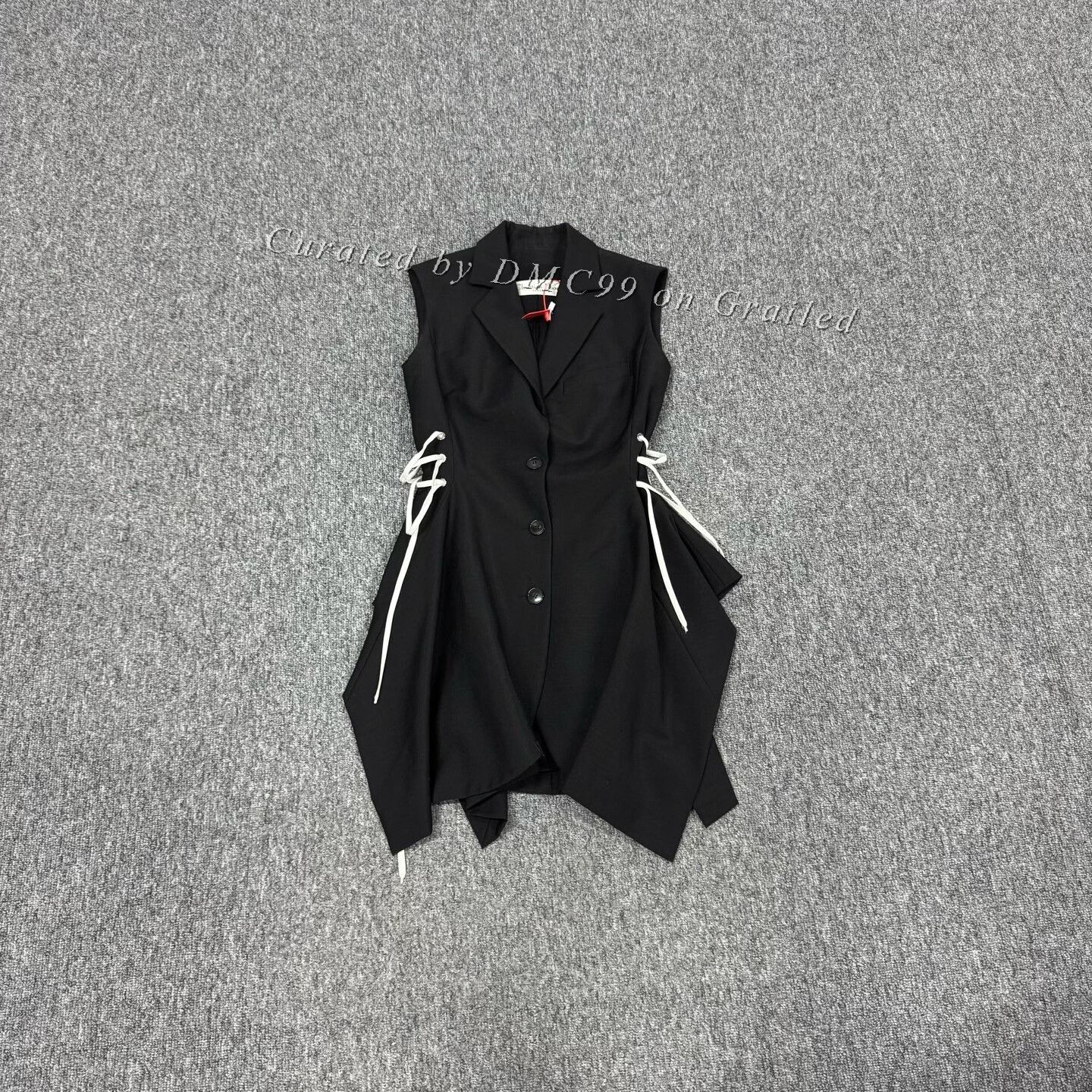 Dior Dior Runway Black Vest Dress Size S / US 4 / IT 40 - 1 Thumbnail