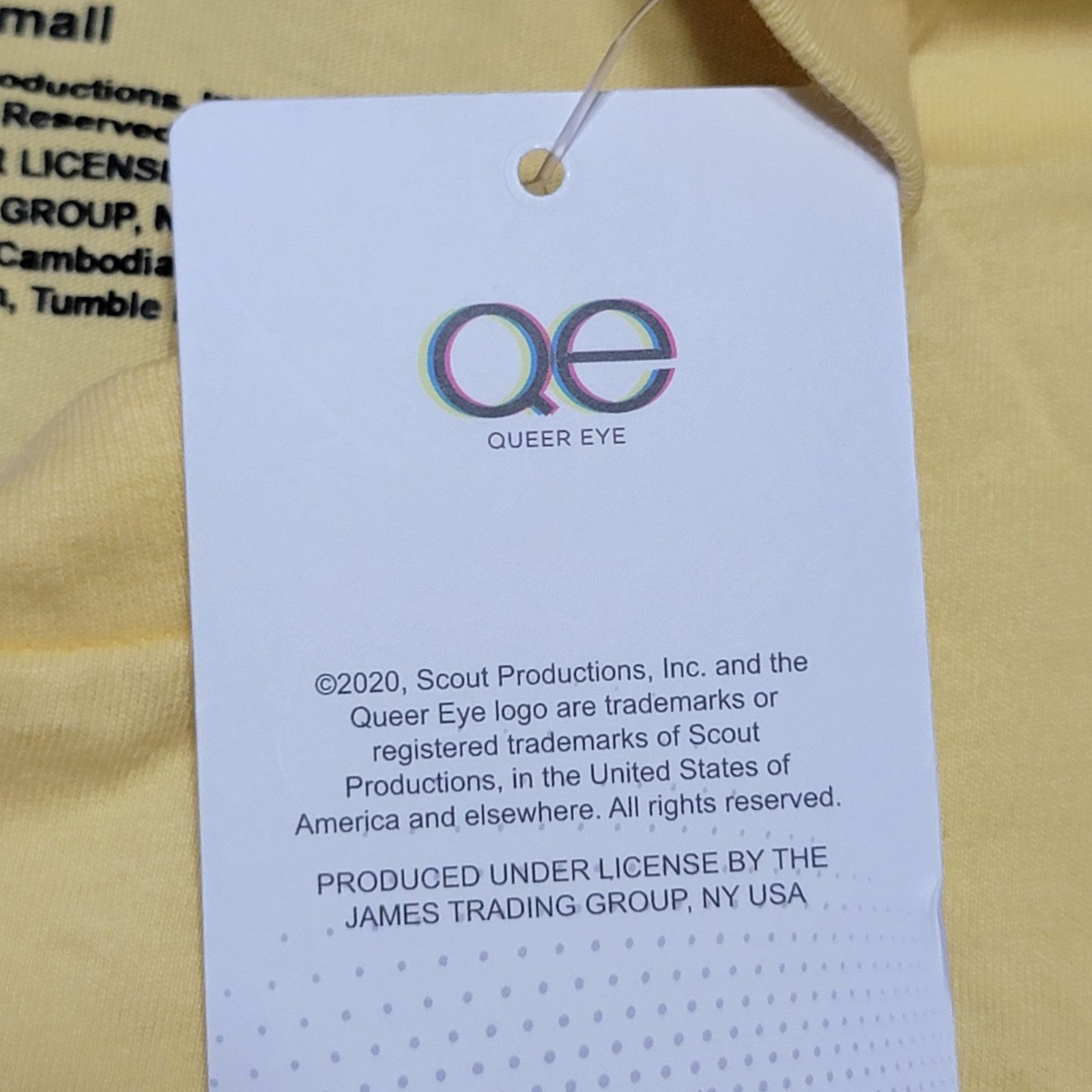 Other Queer Eye Yellow Unisex Tee "You Are The Party" -Size XS NWT Size US XS / EU 42 / 0 - 6 Thumbnail