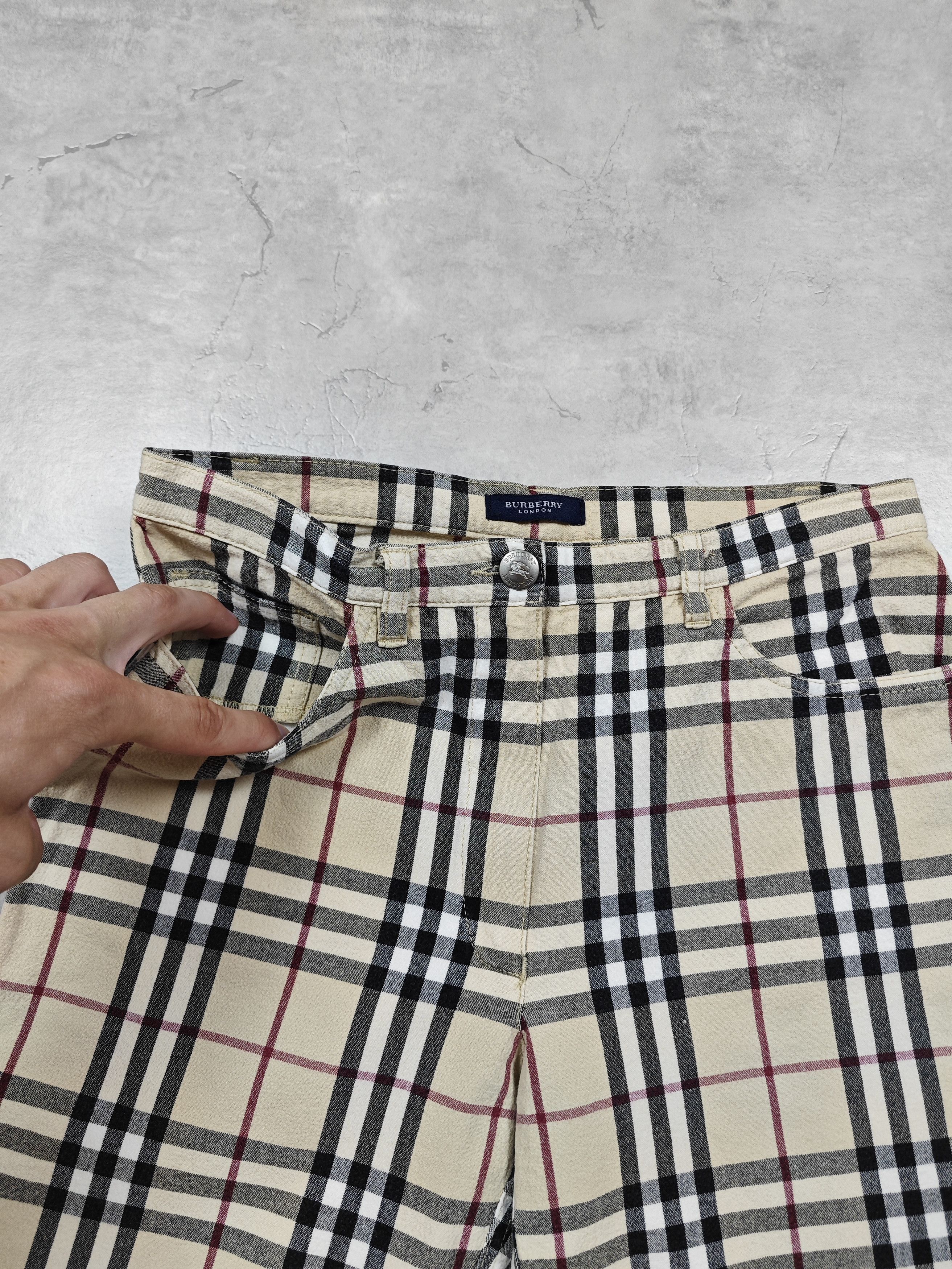 Burberry Burberry Vintage Monogram Pants Size 26" / US 2 / IT 38 - 3 Thumbnail