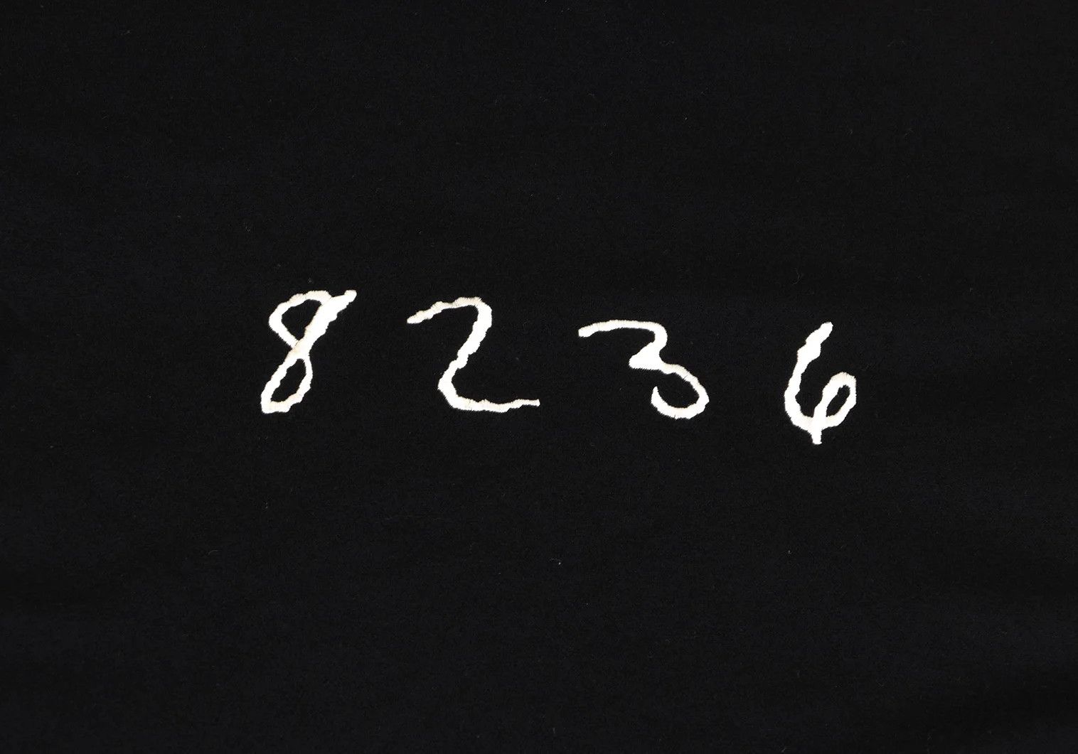 Yohji Yamamoto Yohji Yamamoto Number Embroidered High Neck Long Tee Size US L / EU 52-54 / 3 - 4 Thumbnail