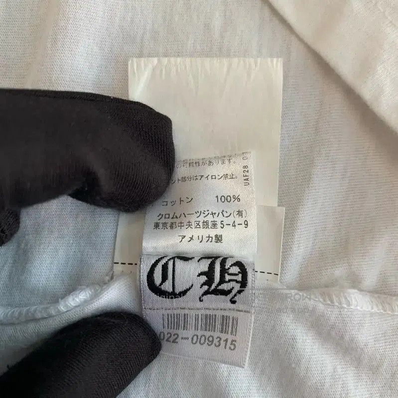 Chrome Hearts Chrome Hearts White Cotton Men's T-Shirt . Size US M / EU 48-50 / 2 - 8 Thumbnail