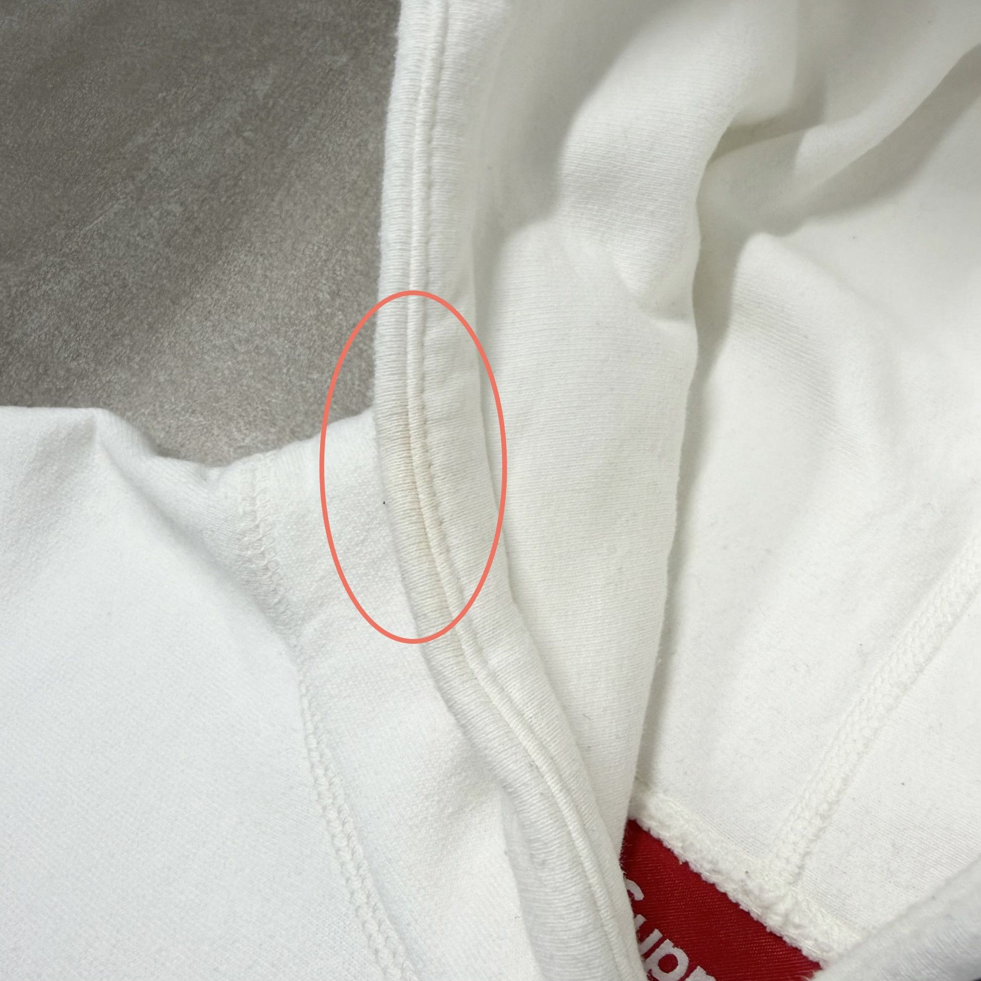 Supreme Supreme Collegiate Acronym Hoodie In White RRP £300 Size US M / EU 48-50 / 2 - 8 Thumbnail