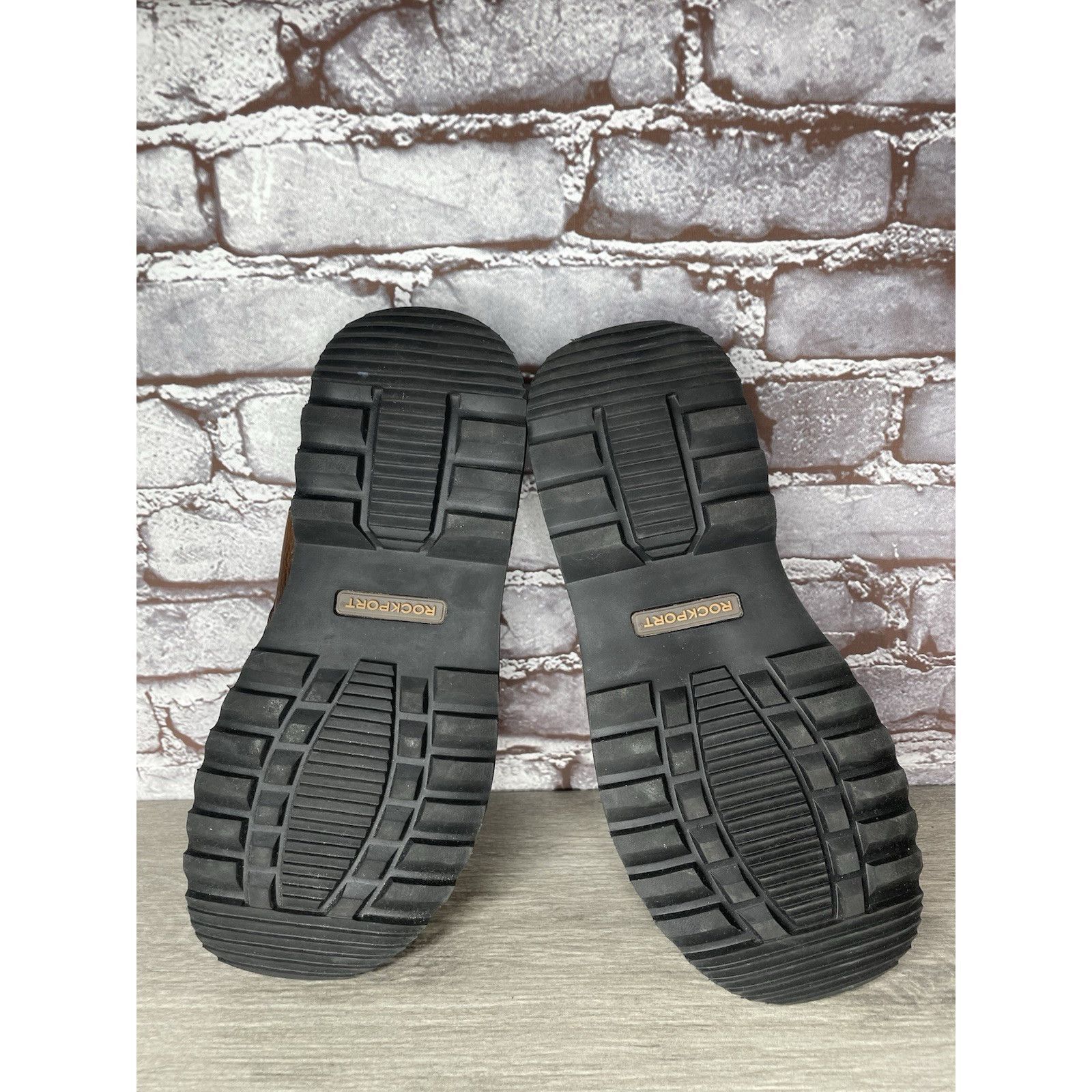 Rockport Rockport Brown Leather Cushion Open Toe Casual Slides Sandal Size US 11 / EU 44 - 20 Thumbnail