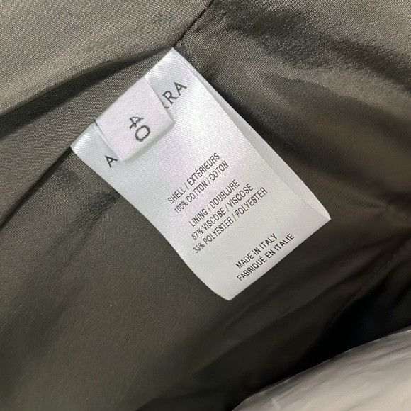 Altuzarra Altuzarra Olive Green Double-Breasted Peplum Quilted Officer Size M / US 6-8 / IT 42-44 - 10 Thumbnail
