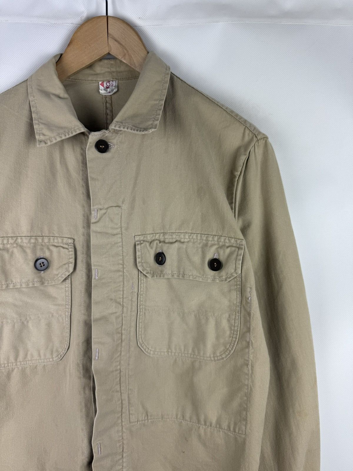 Le Laboureur Vintage Sanforize Work Overshirt Jacket Size 46 / S Size US S / EU 44-46 / 1 - 2 Thumbnail