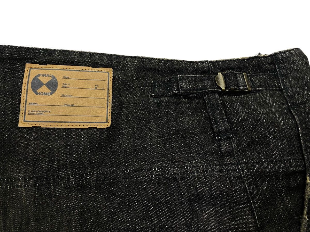 Final Home × Issey Miyake × Japanese Brand Rare🔥Final Home Denim Linen Pants Size US 34 / EU 50 - 14 Thumbnail