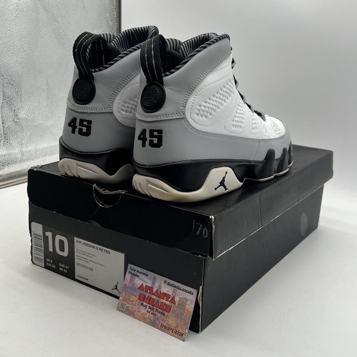 Jordan Brand Air Jordan 9 barons Size US 10 / EU 43 - 5 Thumbnail