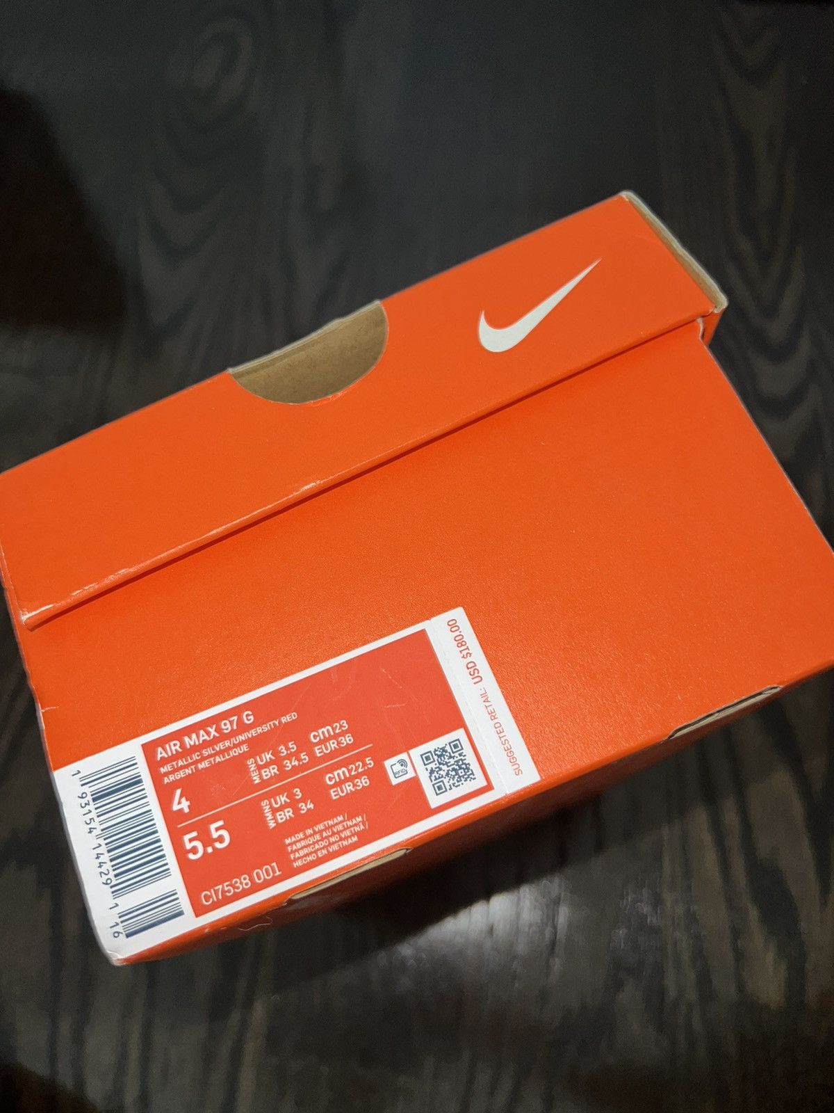 Nike Nike Air Max 97 G Silver Bullets Size US 5.5 / IT 35.5 - 8 Thumbnail