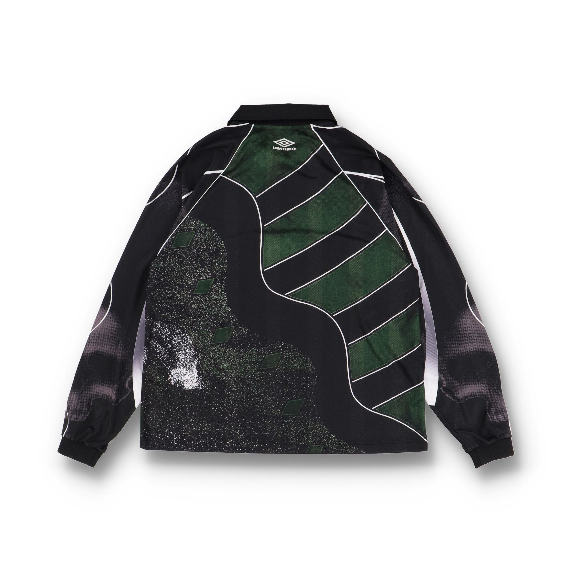 Umbro × Slam Jam Green 95/96 Cult Unity Logo Long Sleeve Polo Size L / US 10 / IT 46 - 9 Thumbnail