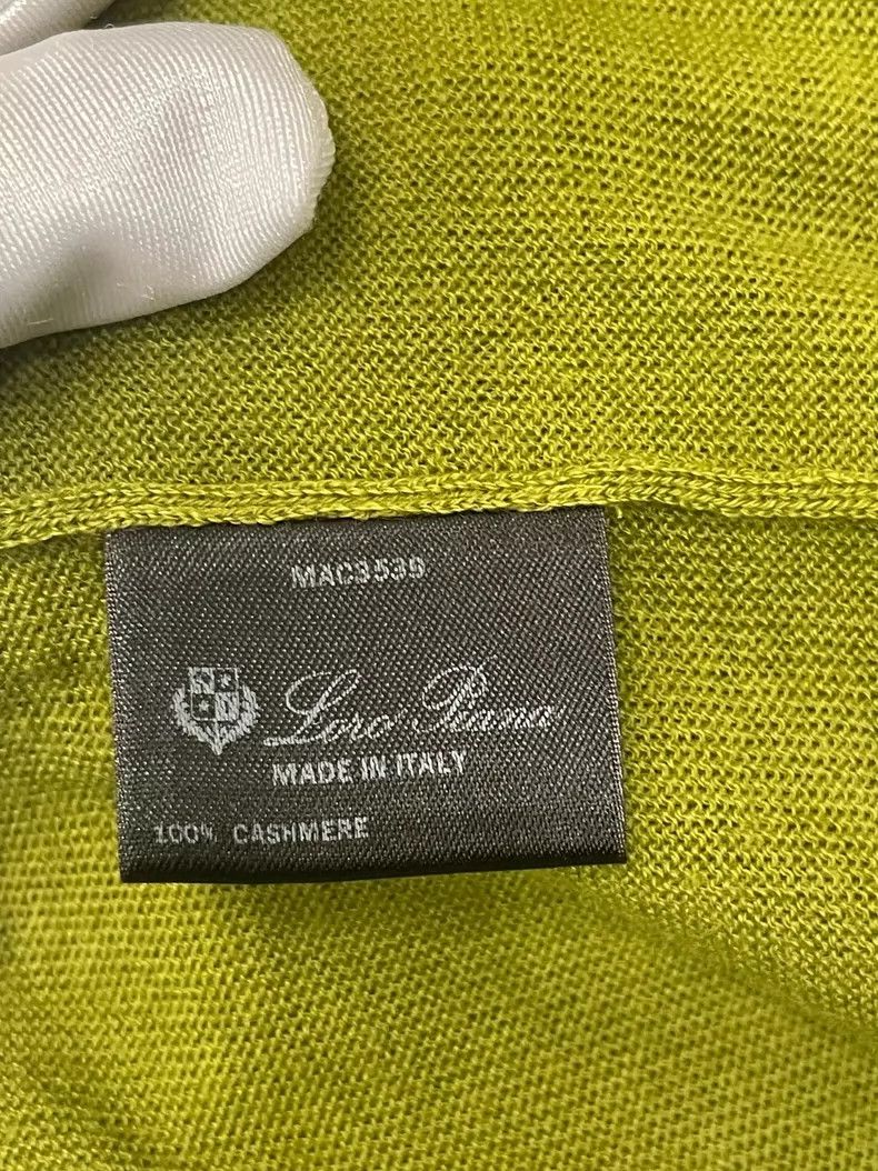 Loro Piana LORO PIANA Avocado green cashmere sweater Size S / US 4 / IT 40 - 9 Thumbnail