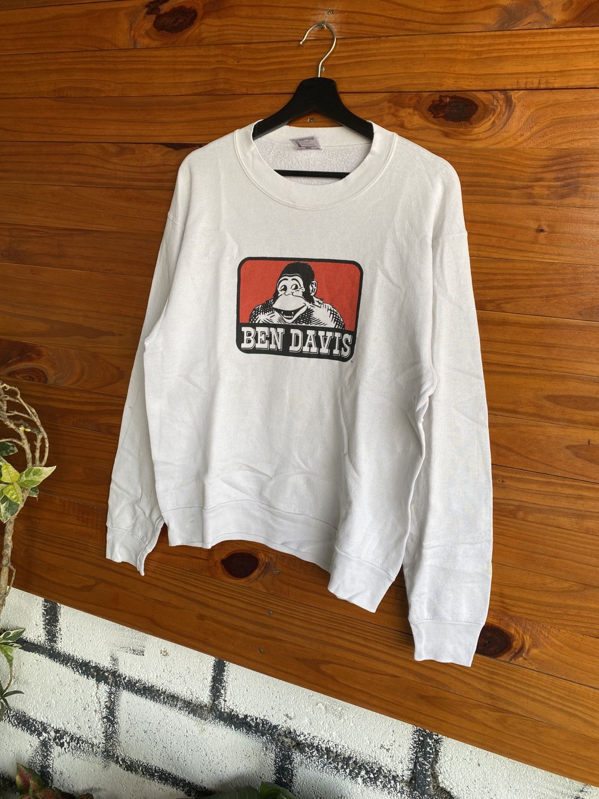 Ben Davis Vintage Ben Davis Logo Crewneck Sweatshirt Made in USA Size US L / EU 52-54 / 3 - 4 Thumbnail