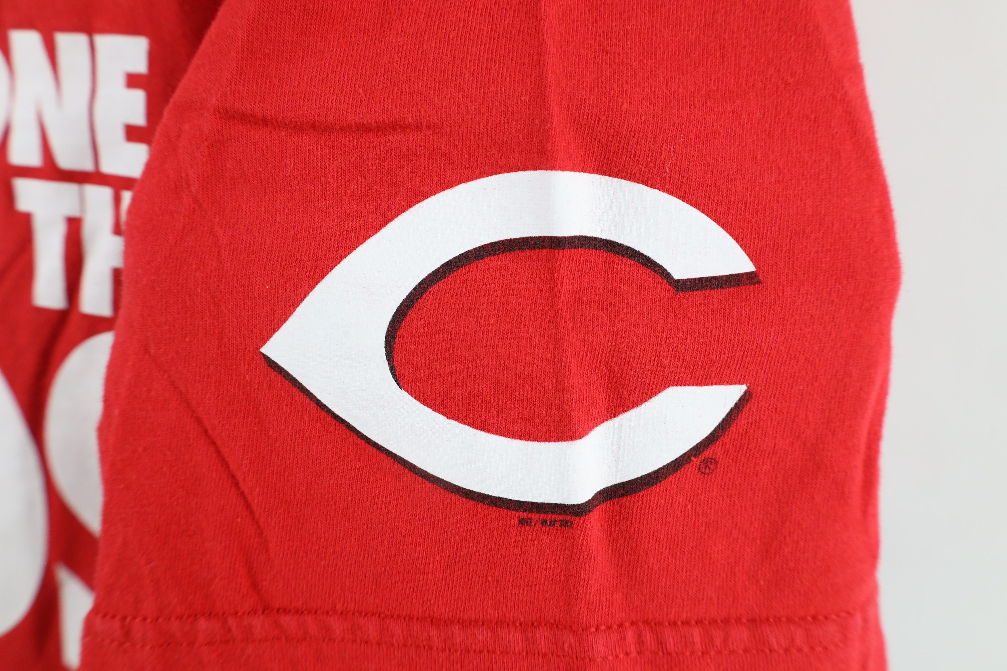 Nike × Vintage Vintage Y2K Nike Swoosh Cincinnati Reds Baseball T-Shirt Size US XL / EU 56 / 4 - 4 Thumbnail