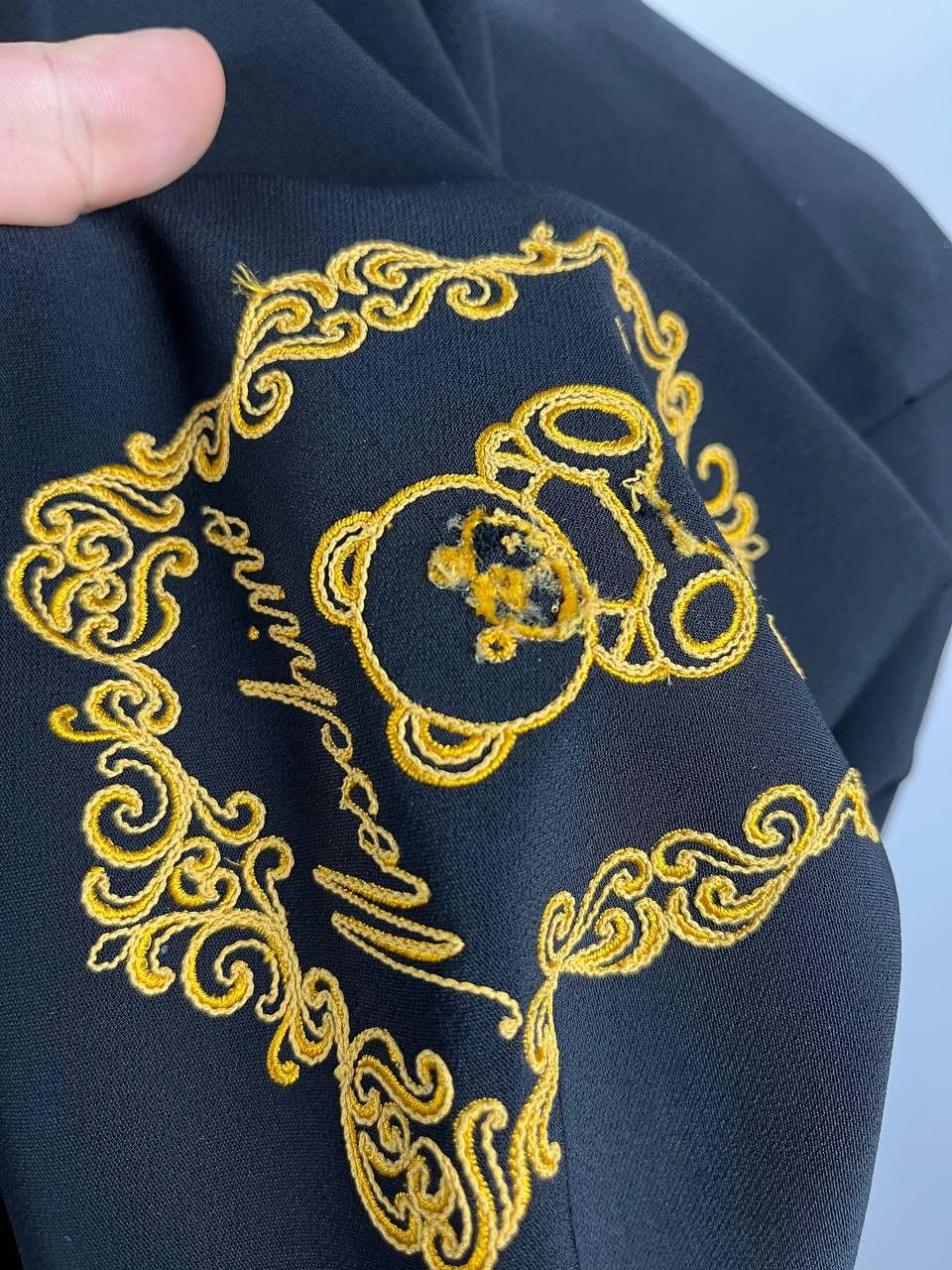 Moschino Moschino Couture Teddy Bear Dress Embroidered Logo Size L / US 10 / IT 46 - 5 Thumbnail