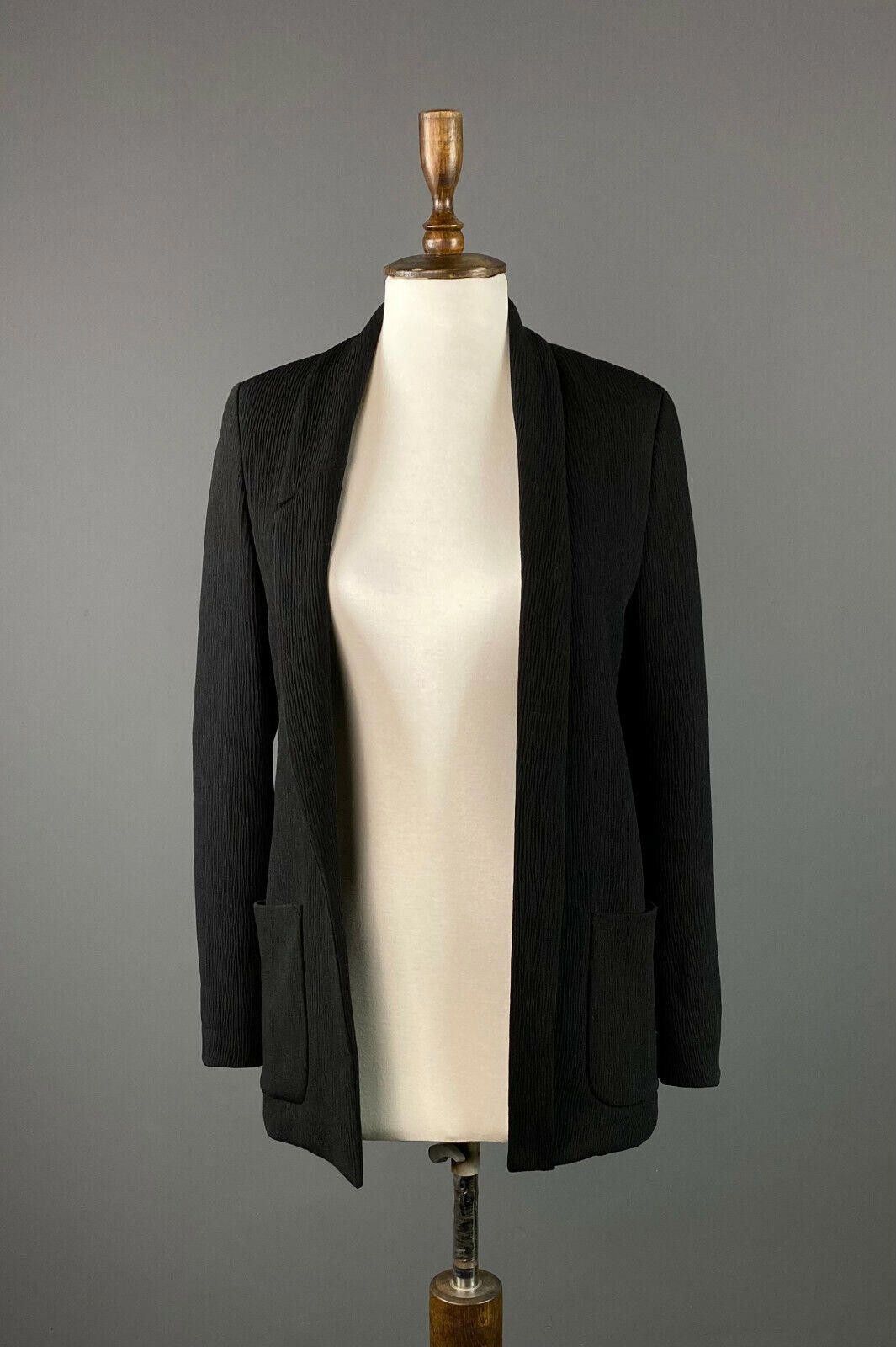 Designer Cop Copine valmont Veste Black Blazer Cape Jacket Size M / US 6-8 / IT 42-44 - 1 Thumbnail