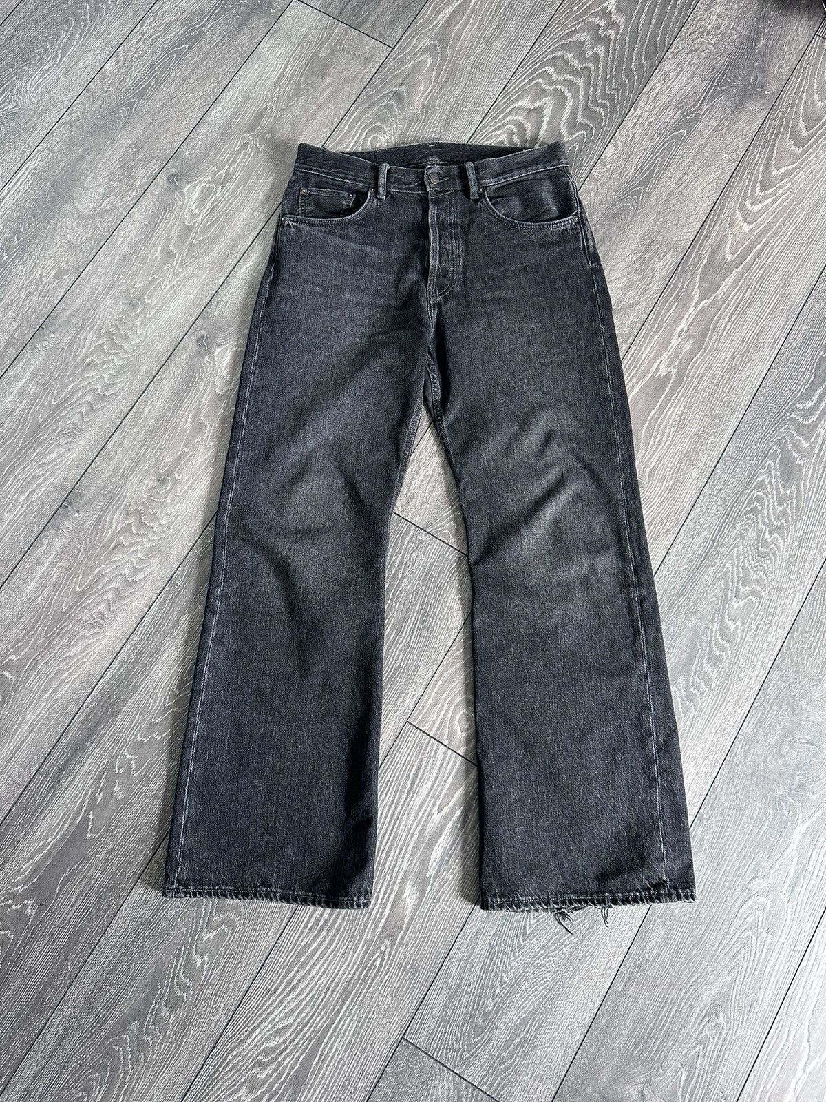 Acne Studios acne studios 2021m vintage black loose fit jeans