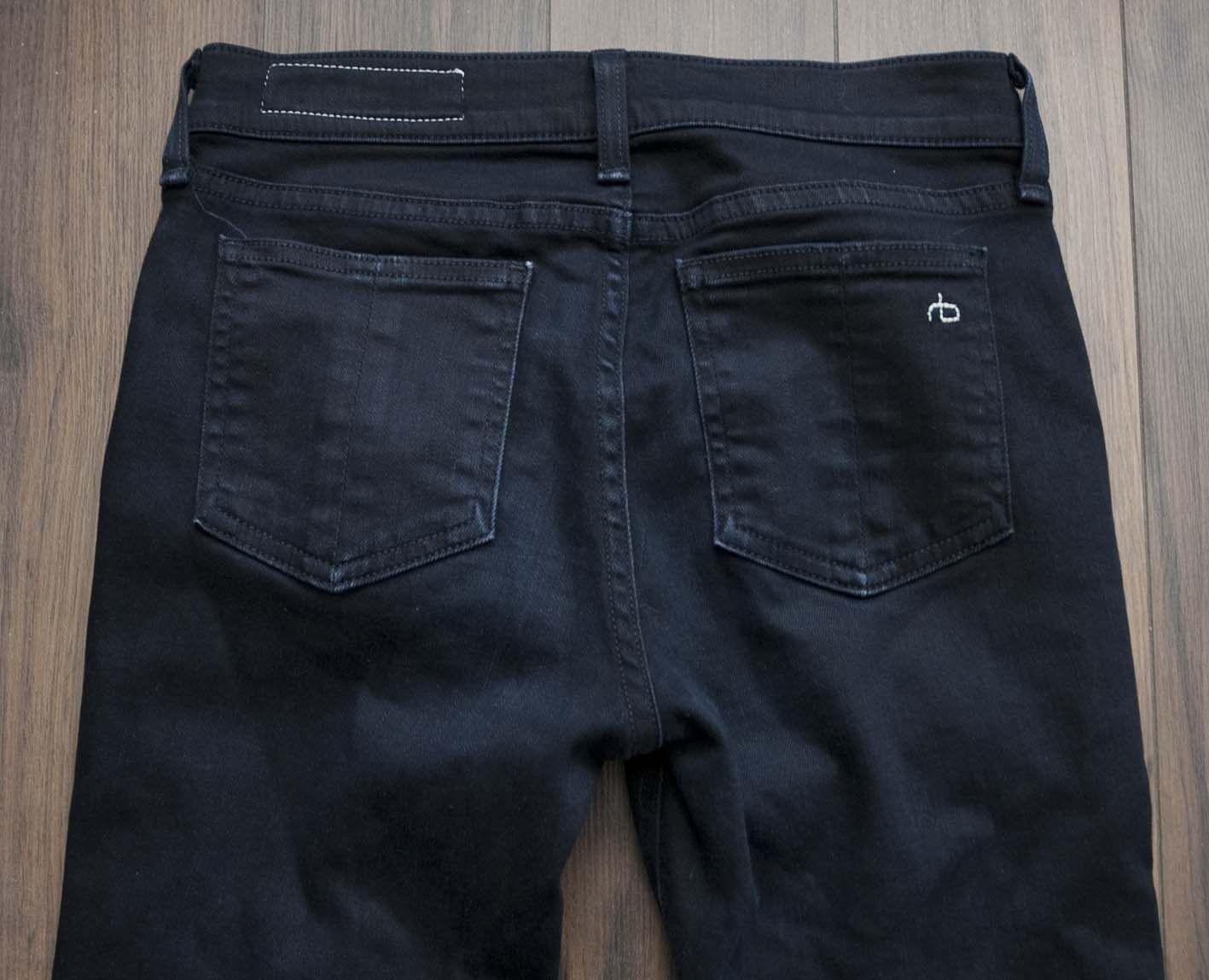 Roots Rag & Bone Jeans Women Size 25x30 Skinny Dark Blue Size 25" / US 0 / IT 36 - 2 Thumbnail