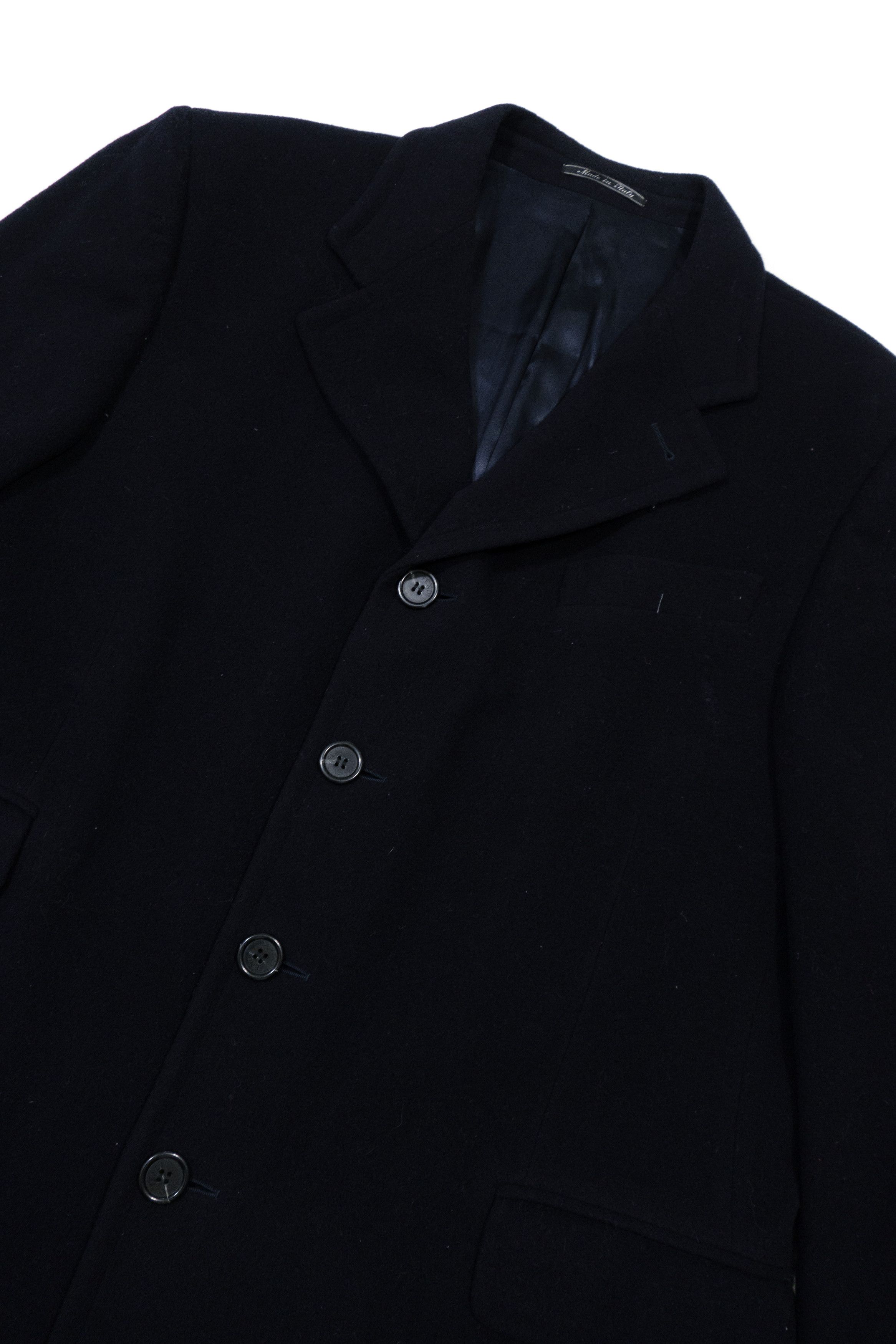 Fendi 90s 100% Virgin Wool Overcoat Made in Italy Size US XL / EU 56 / 4 - 3 Thumbnail