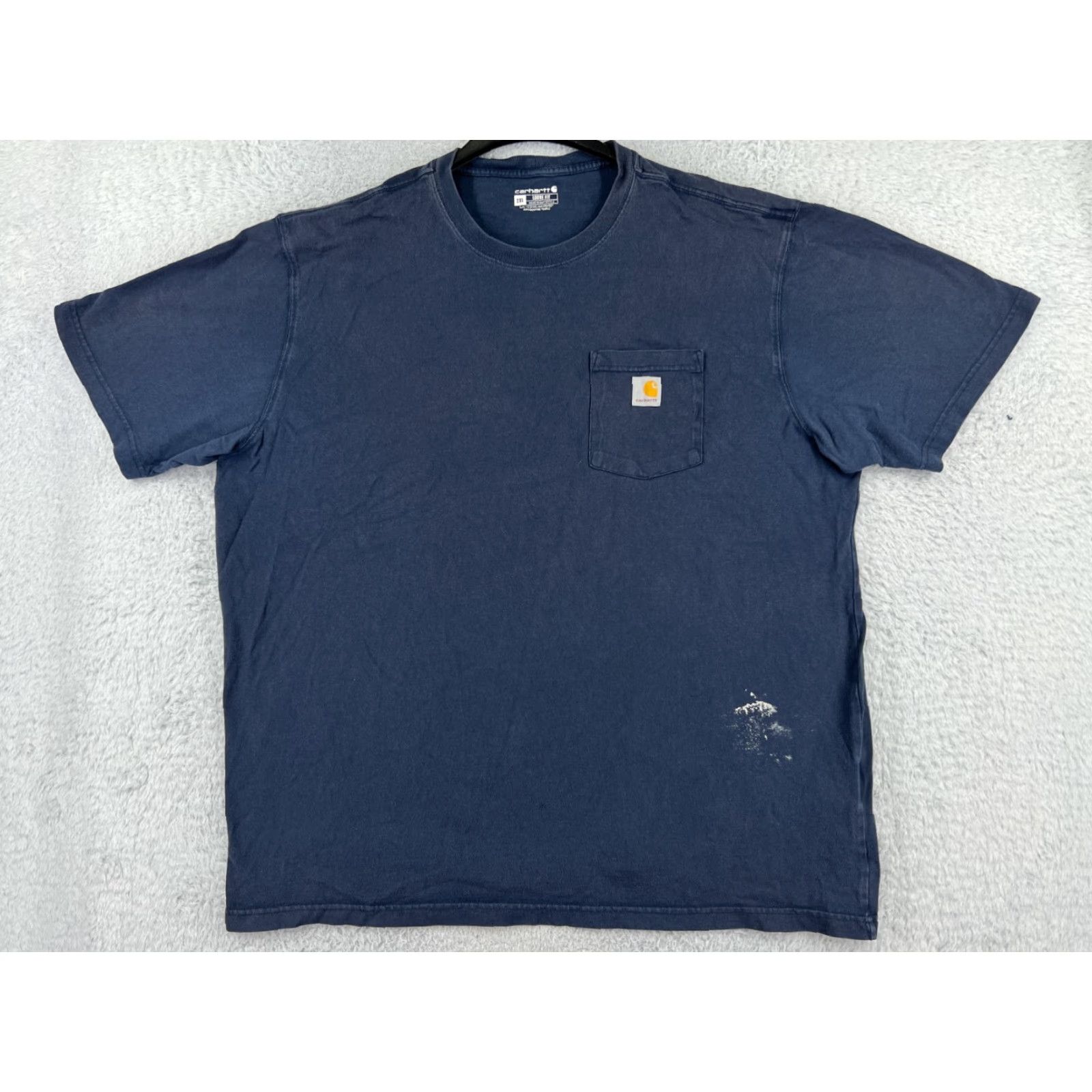 Carhartt Carhartt Shirt Mens 2XL Blue Short Sleeve Crew Neck 100% Cotton Workwear Shirt Mens 2XL Blue Crew Neck Short Sleeve Cotton workwear Size US XXL / EU 58 / 5 - 2 Thumbnail