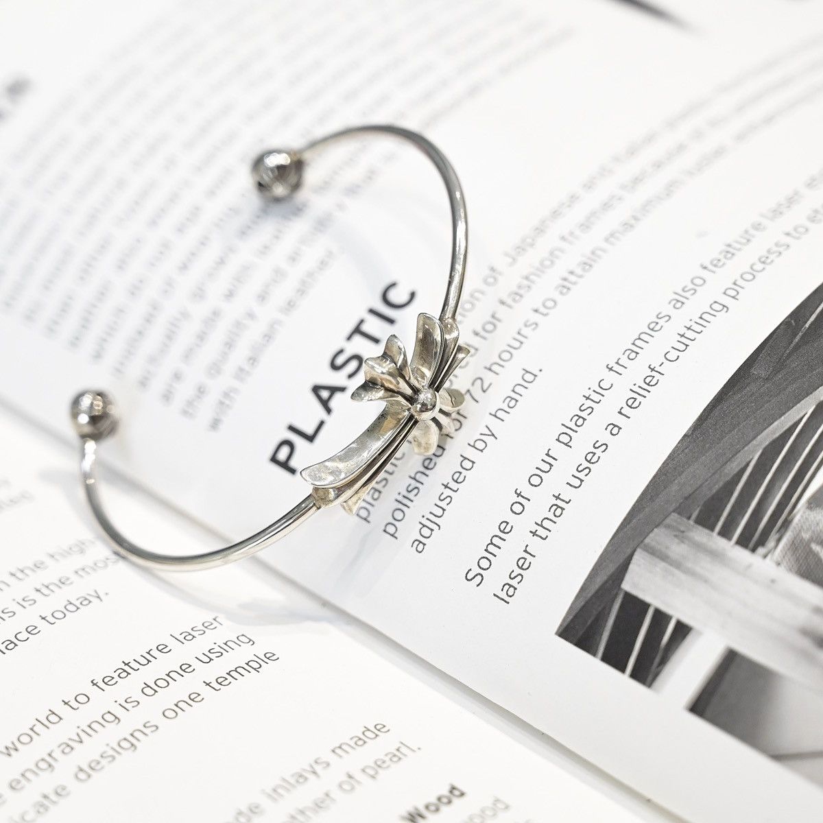 Chrome Hearts CHROME HEARTS CROSS CUFF SILVER Size ONE SIZE - 8 Thumbnail