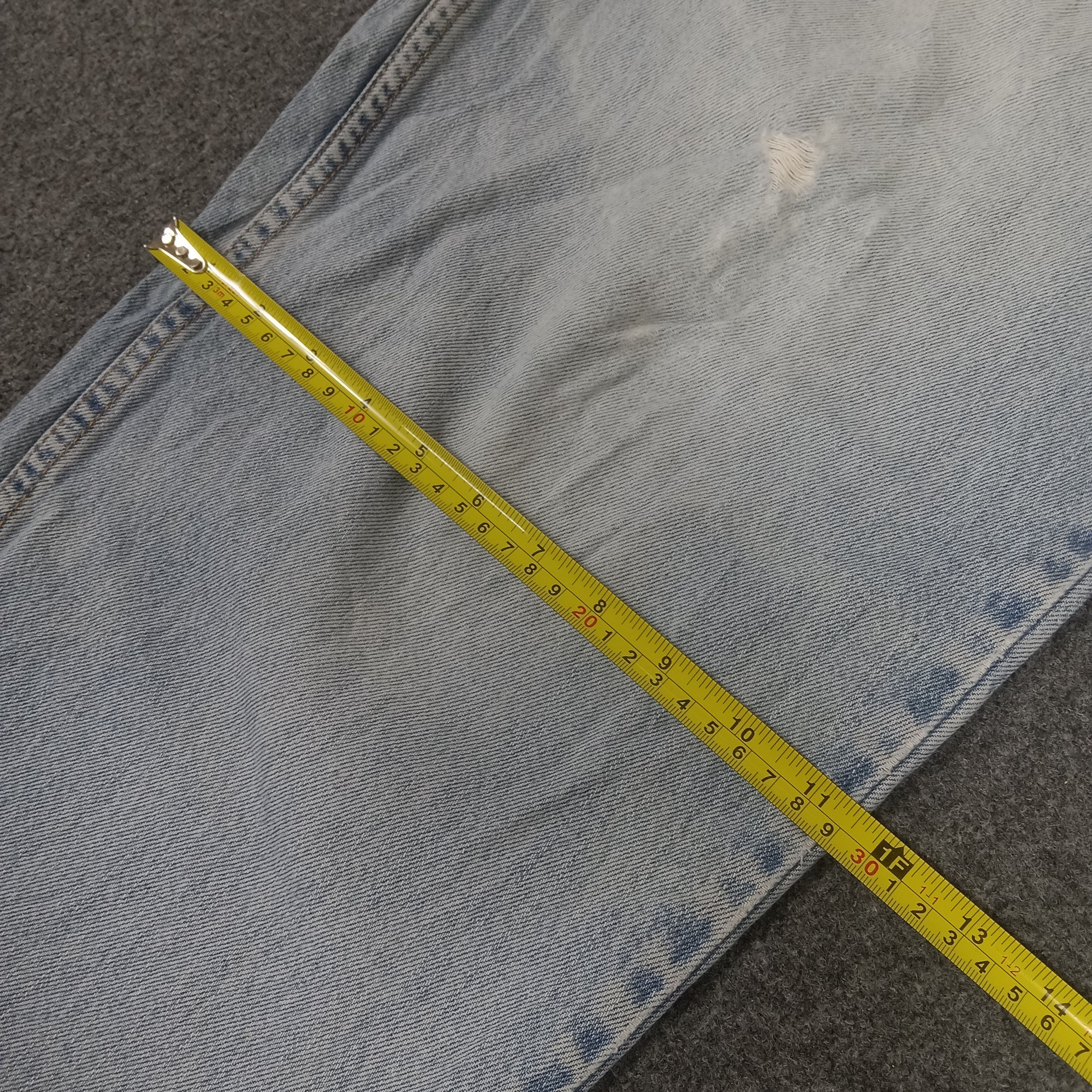 Levi's Levi's 560 Grunge Style Distressed Denim Jeans Size US 35 - 10 Thumbnail