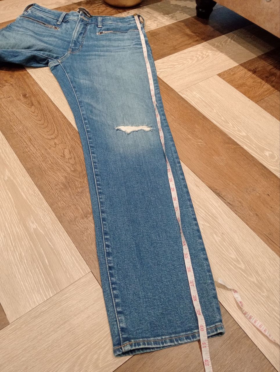 Undercover GU X UNDERCOVER KOSMIK NOISE STRETCH JEANS Size US 32 / EU 48 - 14 Thumbnail