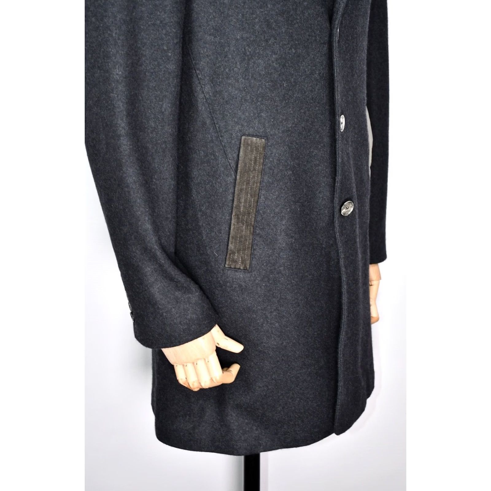 John Varvatos John Varvatos Collection Coat Wool size 48 Mens Jacket Size US M / EU 48-50 / 2 - 7 Thumbnail
