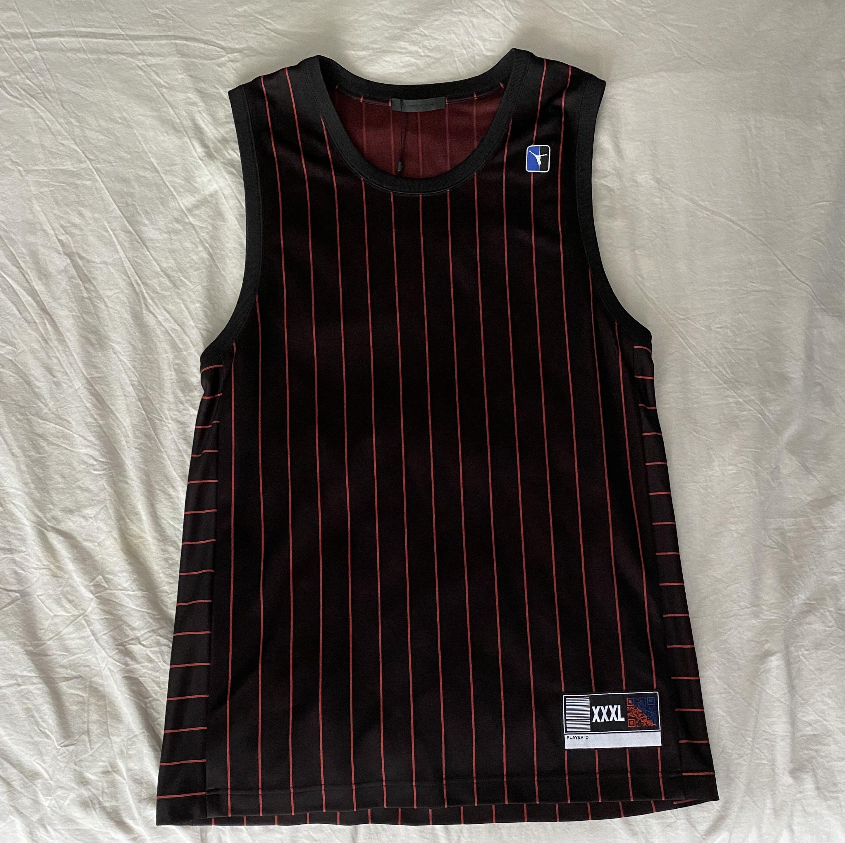 Alexander Wang Pinstripe Jersey Size US L / EU 52-54 / 3 - 1 Thumbnail