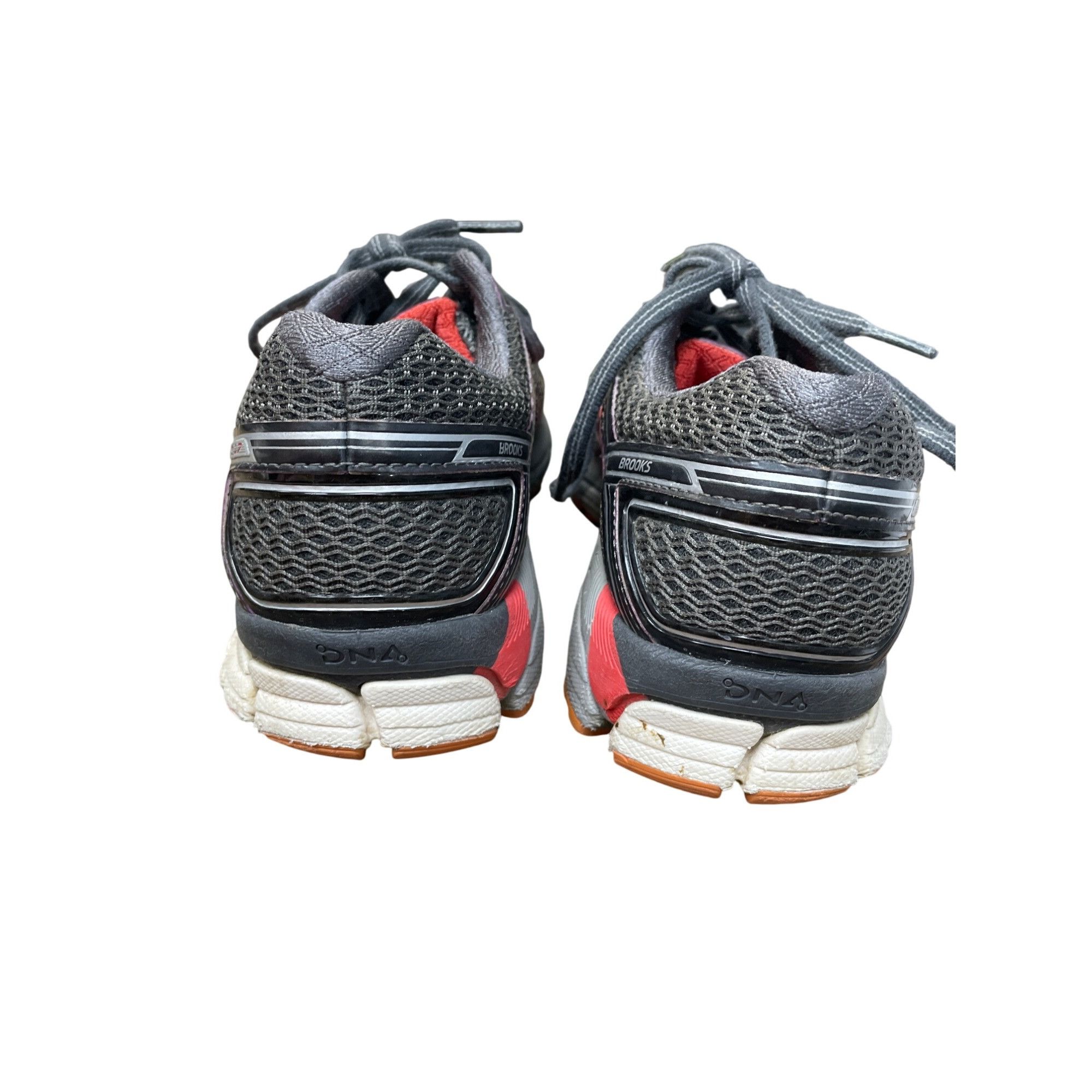 Asics Brooks GTS 17 Womans pink gray running sneakers SZ 9D SKU 94 Size US 9 / IT 39 - 12 Thumbnail