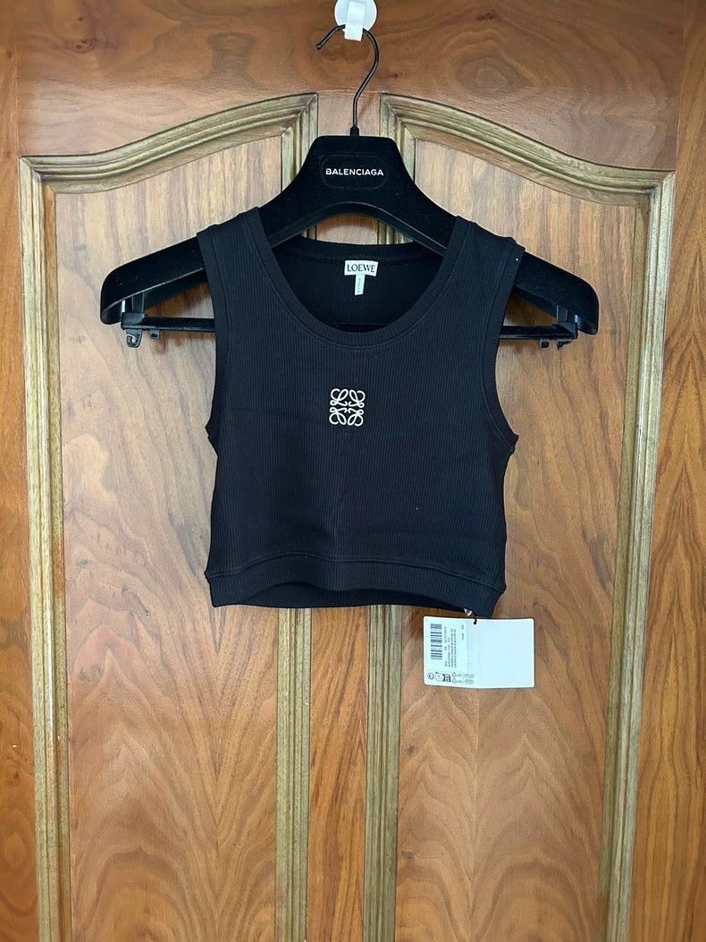 Loewe LOEWE Short black sports vest Size XS / US 0-2 / IT 36-38 - 1 Thumbnail