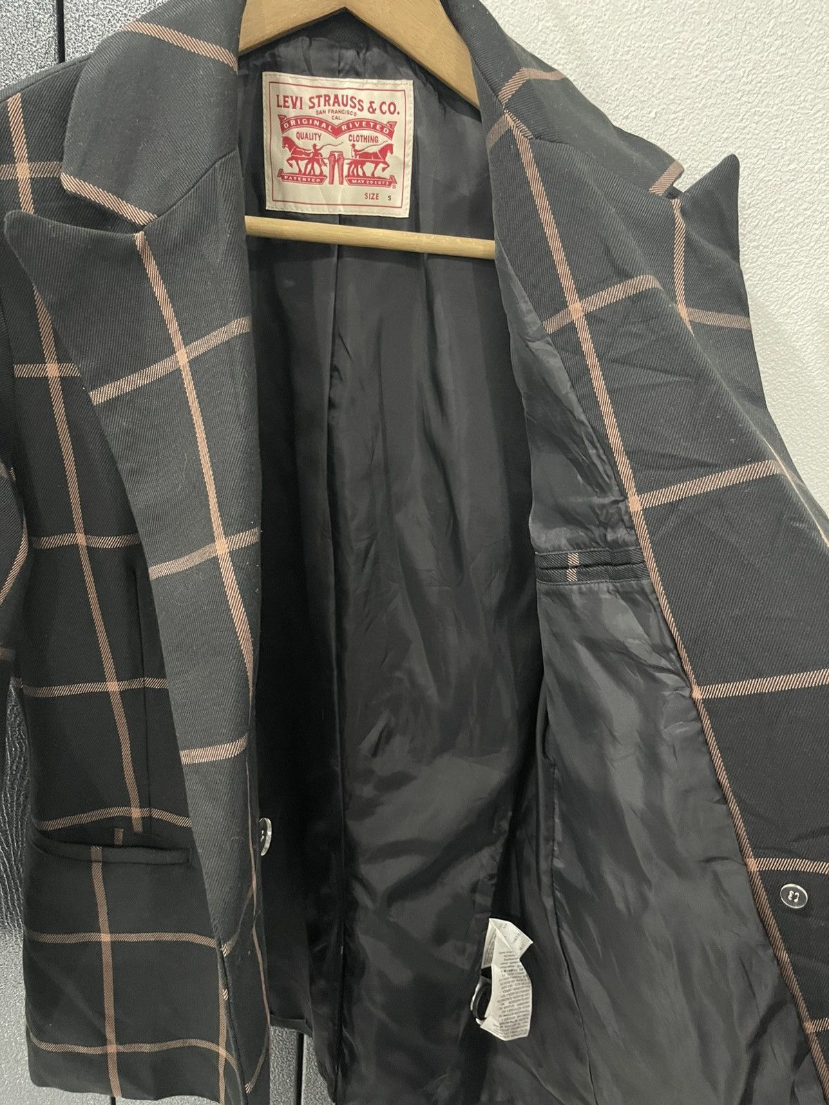 Levi's Levis Abner Blazer In Bonnie Plaid Size S / US 4 / IT 40 - 10 Thumbnail