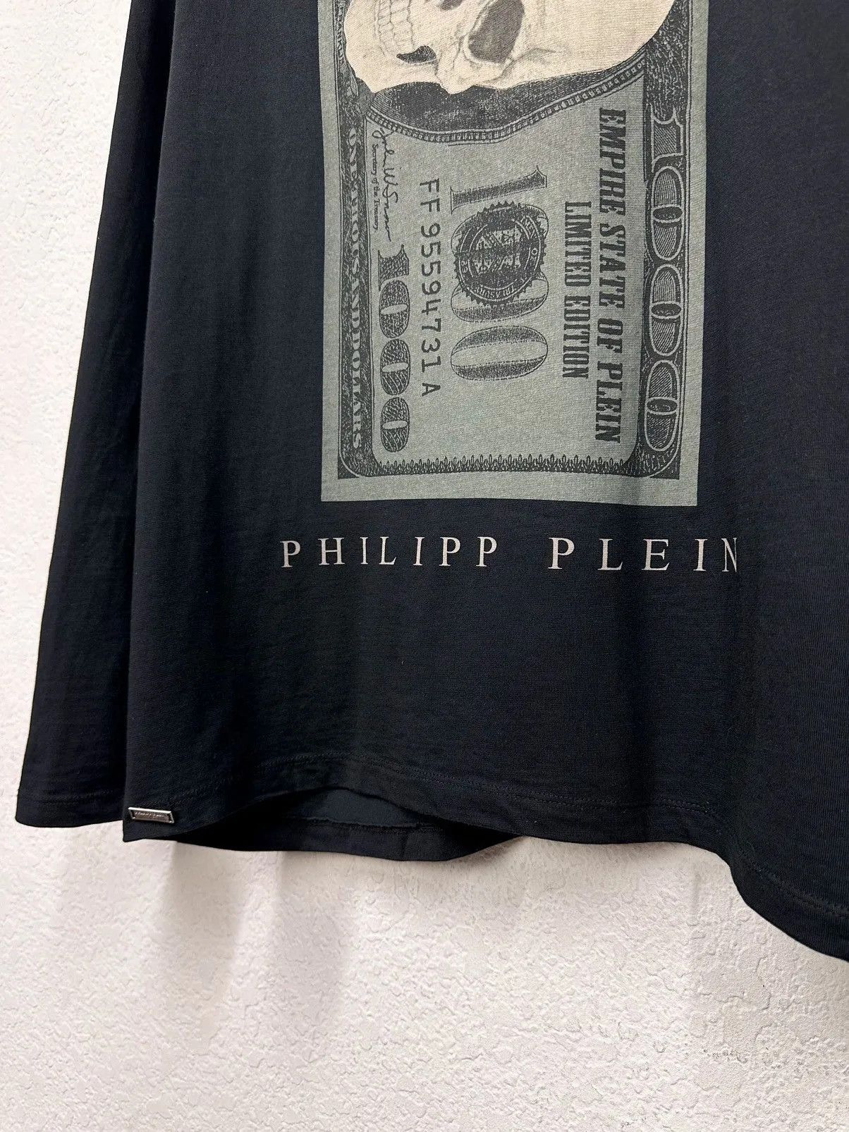 Vintage Phillipp Plein Long Sleeve Vintage Capitalist Money Skull Size US M / EU 48-50 / 2 - 3 Thumbnail