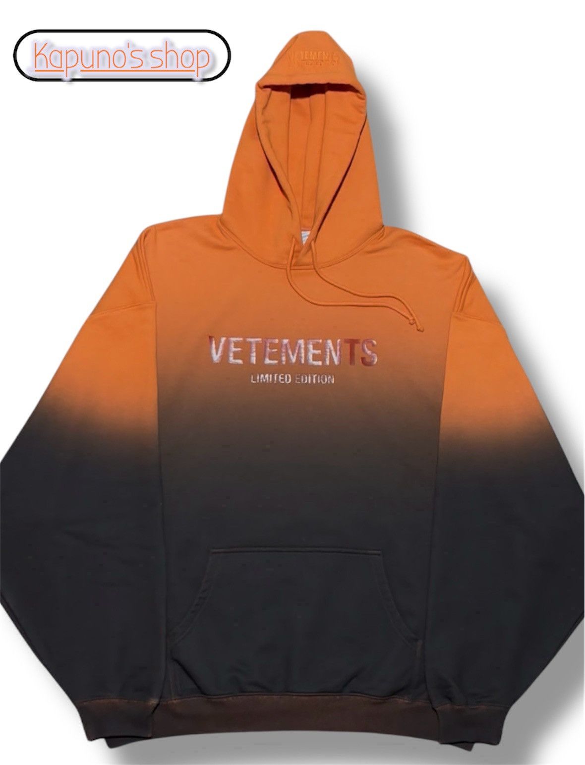 Vetements Vetements Hoodie Gradient Limited Edition Size US M / EU 48-50 / 2 - 2 Thumbnail