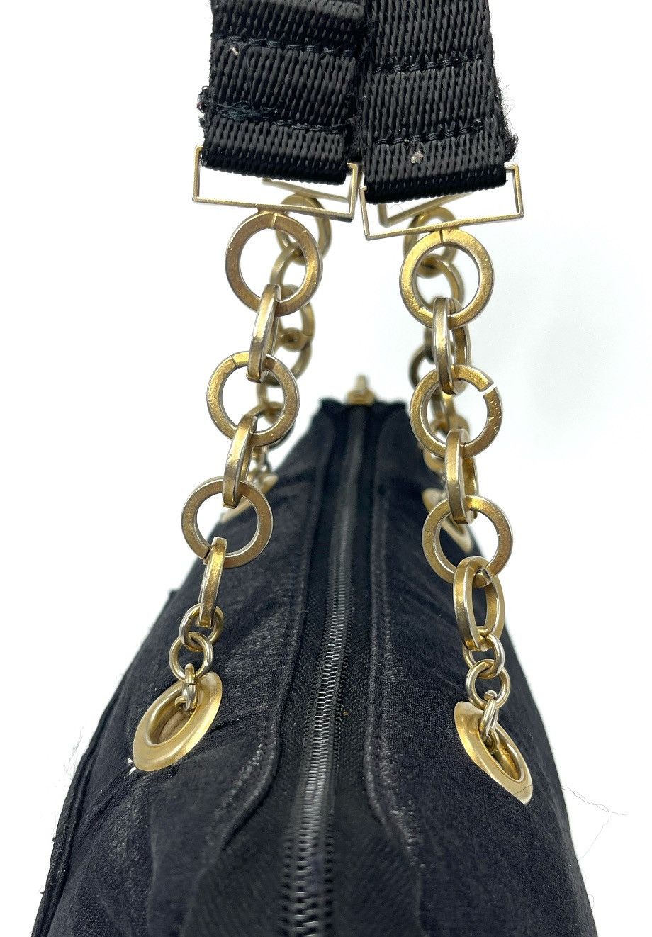 Yves Saint Laurent Authentic Yves Saint Laurent Handbags Black Size ONE SIZE - 8 Thumbnail