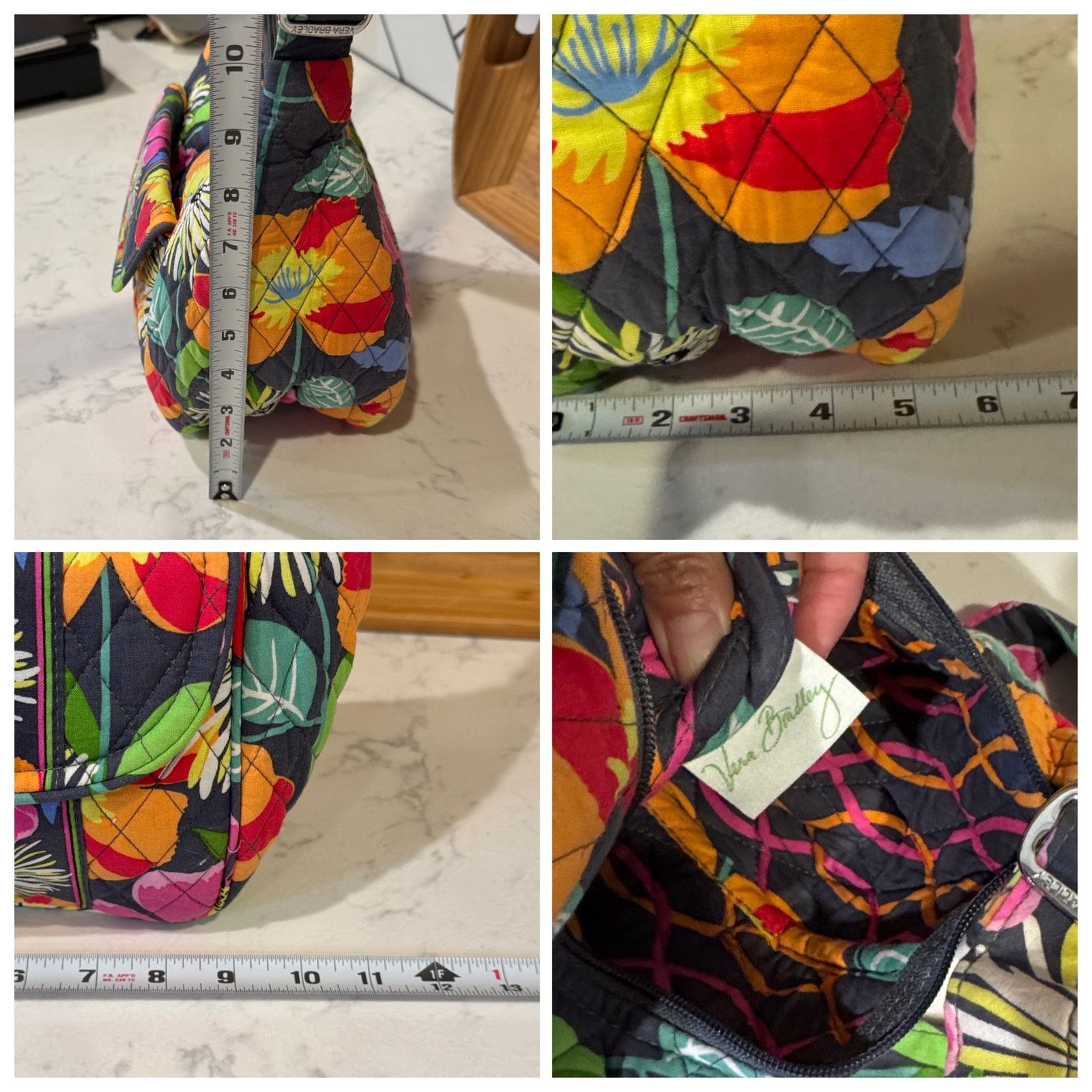 Vera Bradley Vera Bradley Clare Crossbody Bag, colorful floral design Size ONE SIZE - 14 Thumbnail