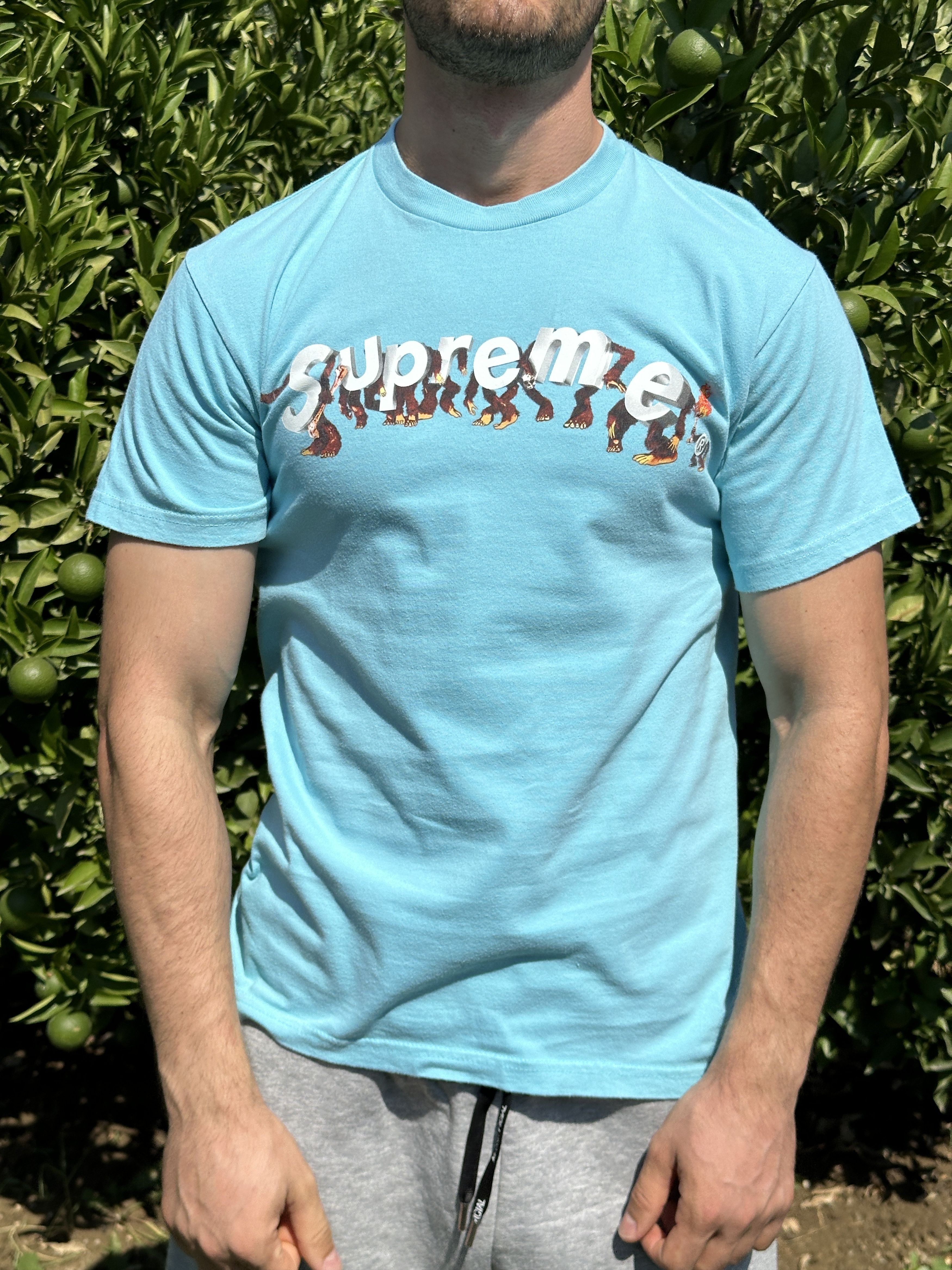 Supreme Supreme Piles Tee T-Shirt Blouse Casual Size S Slim Size US S / EU 44-46 / 1 - 6 Thumbnail
