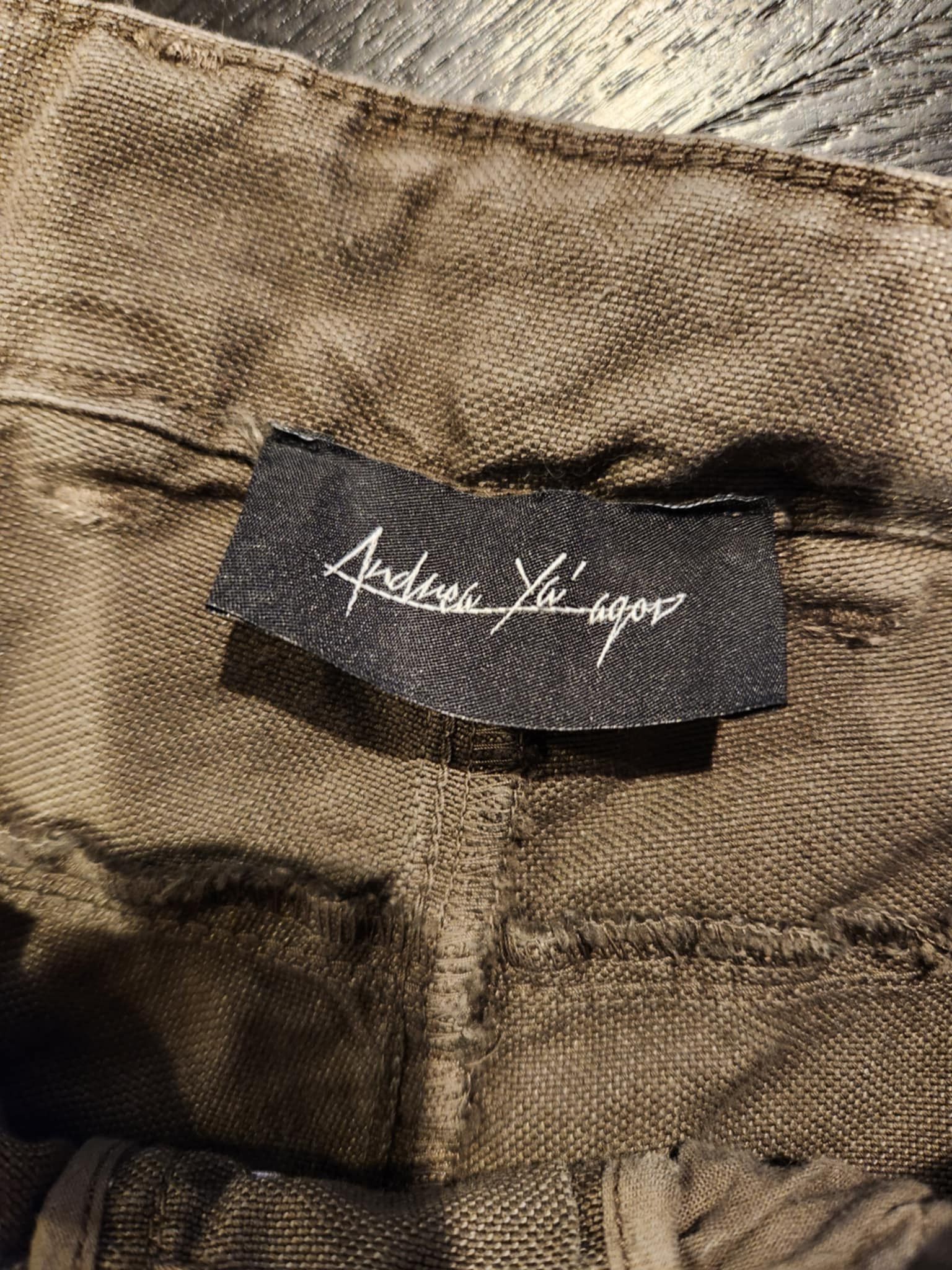 Andrea Ya'aqov Linen J Pant Size US 31 - 3 Thumbnail