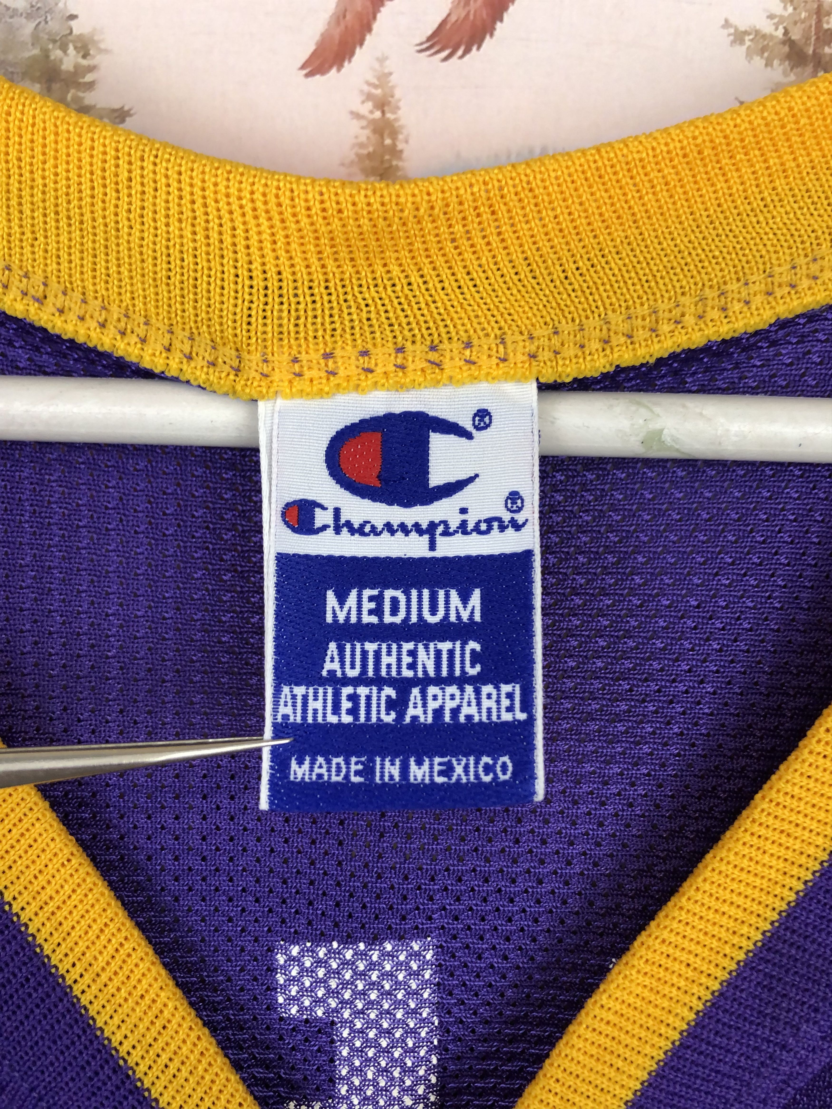 Champion Vintage Champion Los Angeles Lakers Shaquille O'Neal Jersey Size US M / EU 48-50 / 2 - 8 Thumbnail