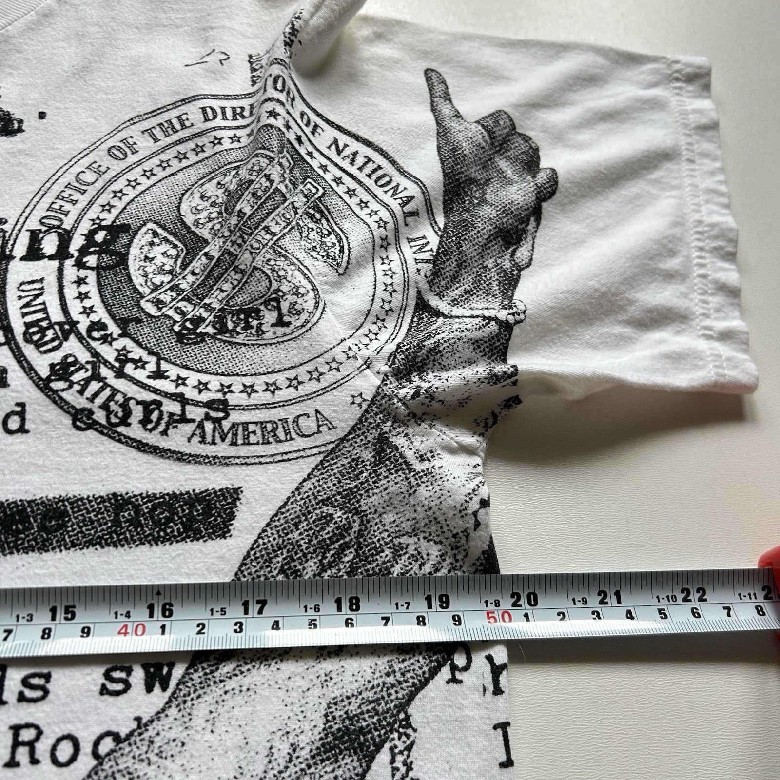 Rap Tees × Vintage Vintage Lil Wayne AOP T Shirt Medium White Y2K Hip Hop Promo Size US M / EU 48-50 / 2 - 5 Thumbnail
