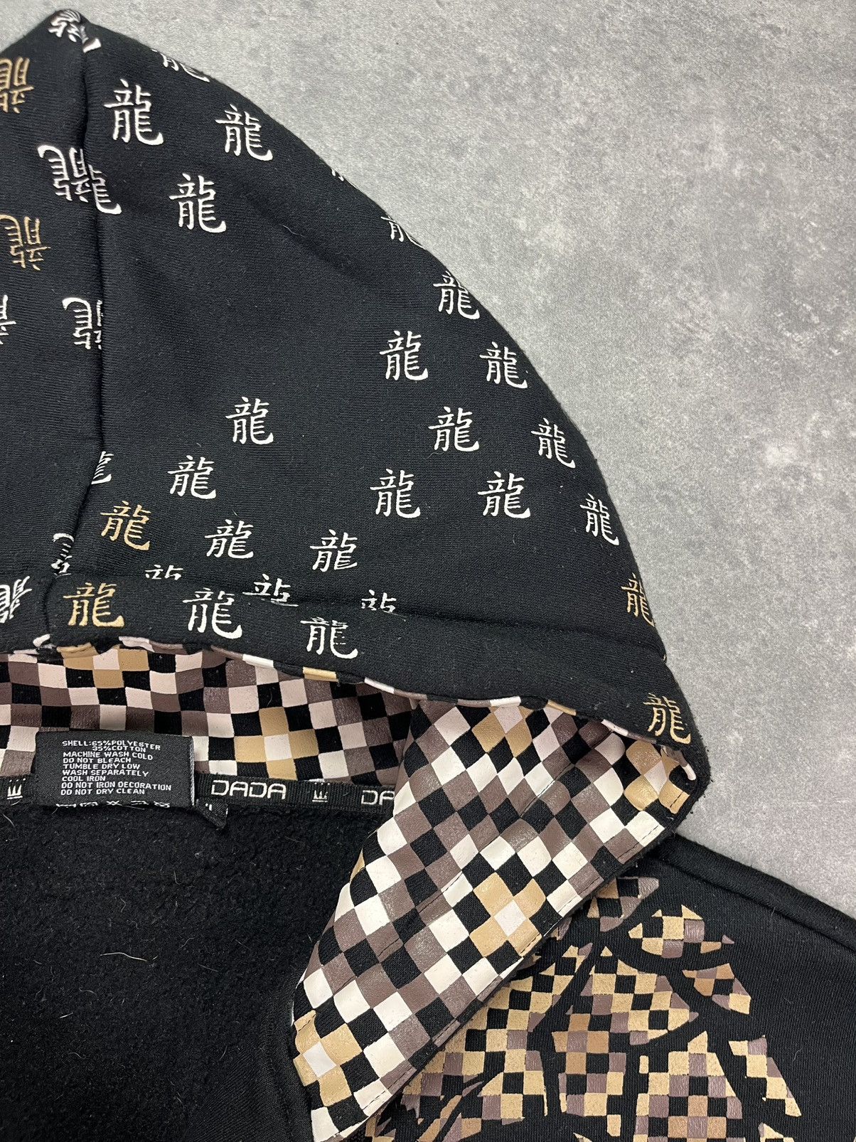 Damani Dada Dada Supreme Dragon Japanese Themes AOP Baggy Zip Hoodie XL Size US XL / EU 56 / 4 - 10 Thumbnail