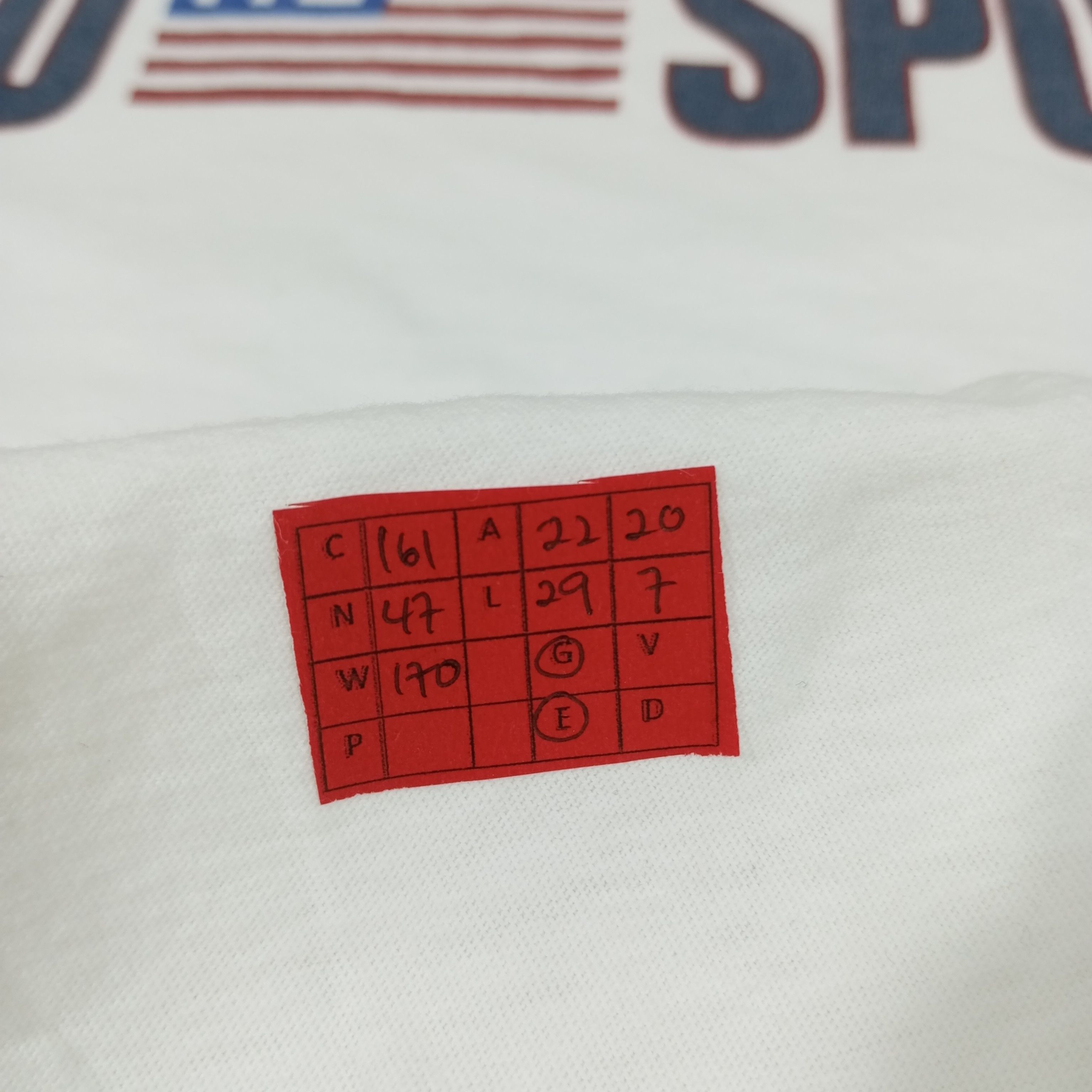 Polo Ralph Lauren × Vintage Polo Sports Ralph Lauren Spellout Design Tshirt Size US L / EU 52-54 / 3 - 7 Thumbnail