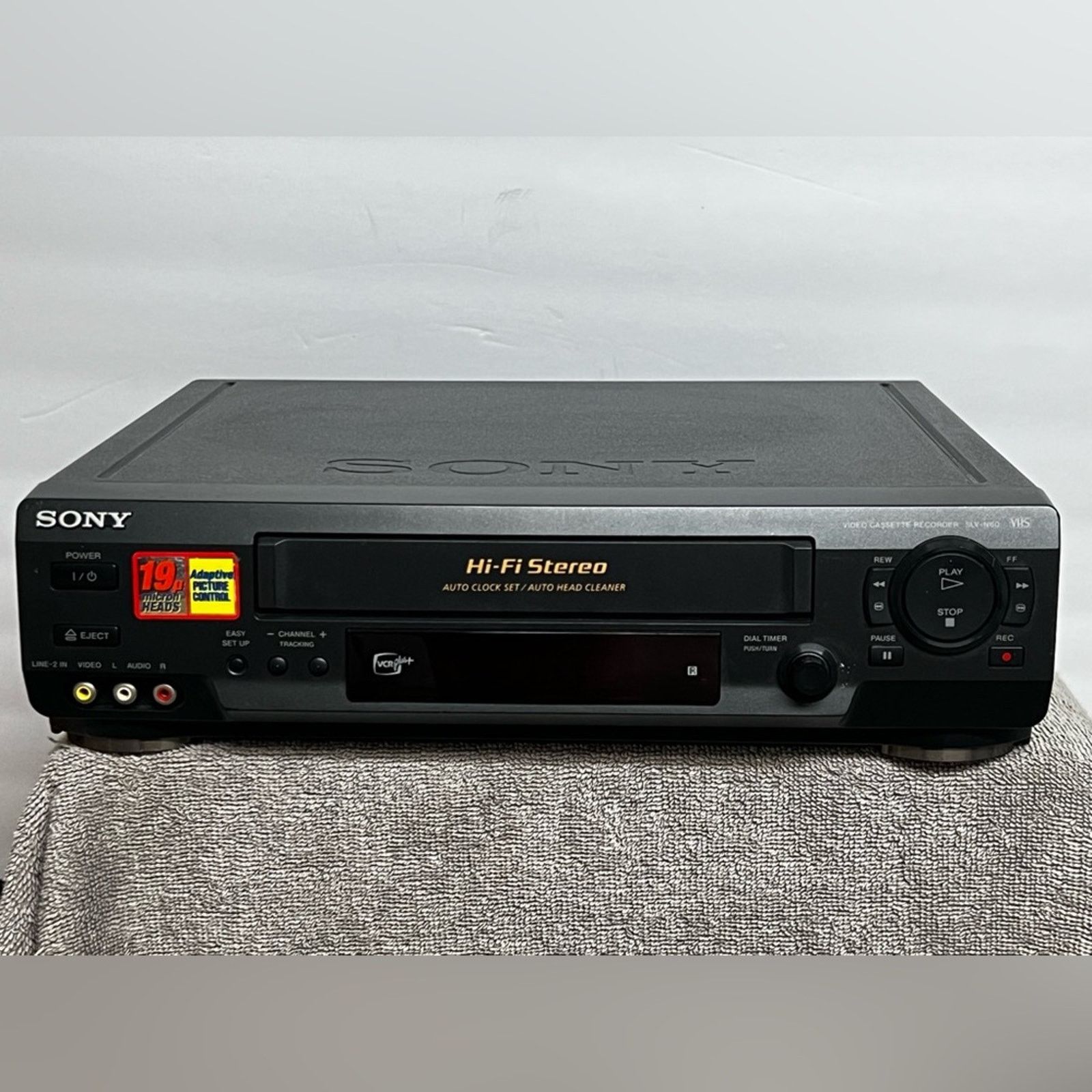 Sony Sony SLV-N60 VCR VHS Player 4-Head NO Remote - TESTED/WORKS Size ONE SIZE - 1 Thumbnail