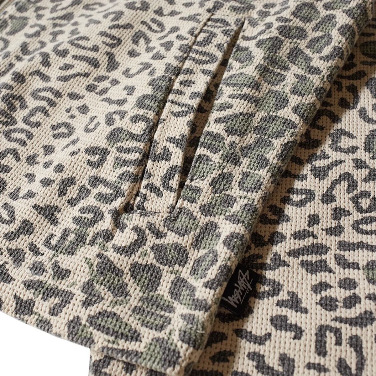 Stussy Stussy Leopard Mesh Zip Jacket Size US M / EU 48-50 / 2 - 4 Thumbnail