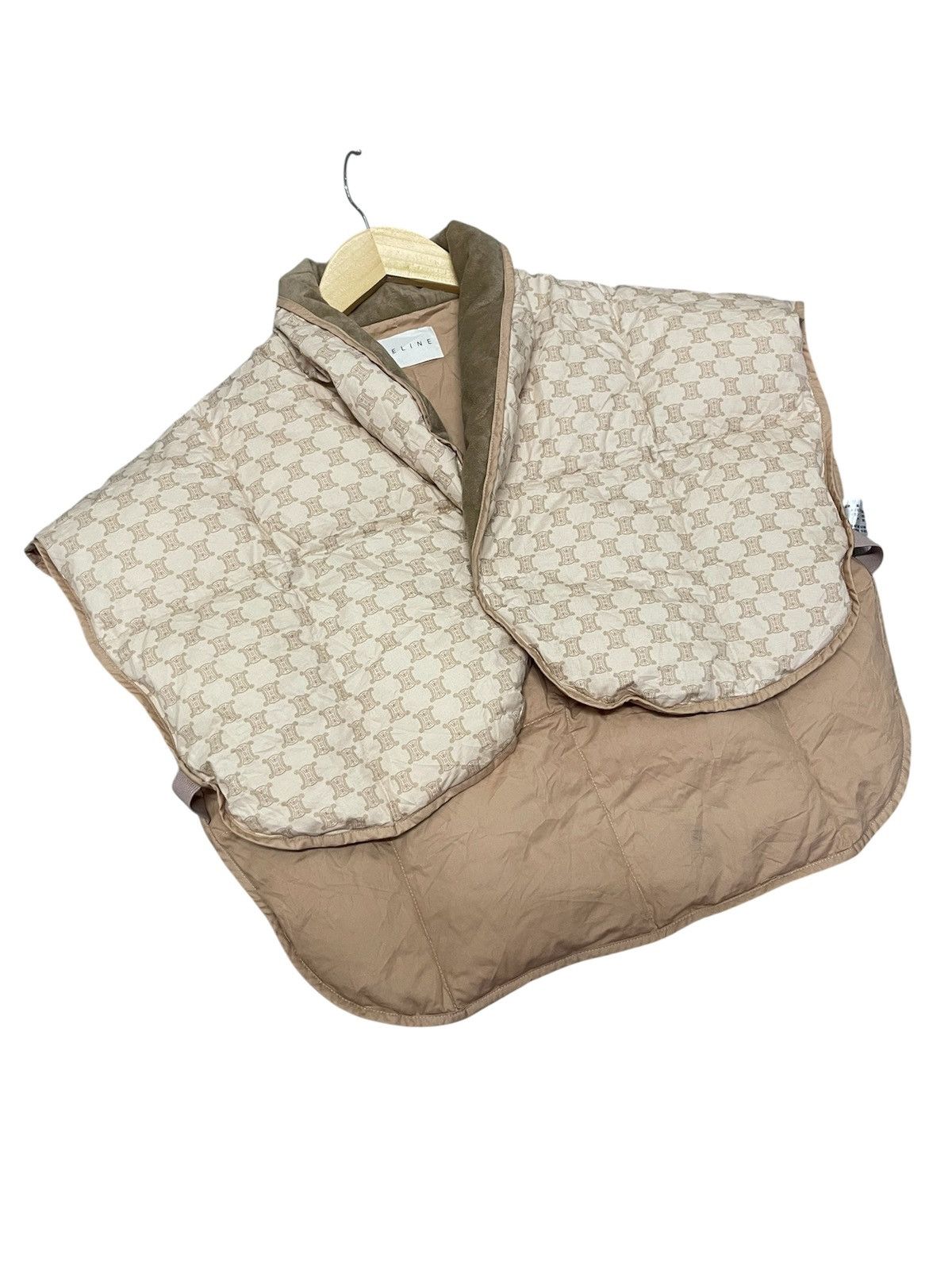 Celine Celine Padded Down Vest Monogram Brown Triomphe Size M / US 6-8 / IT 42-44 - 6 Thumbnail
